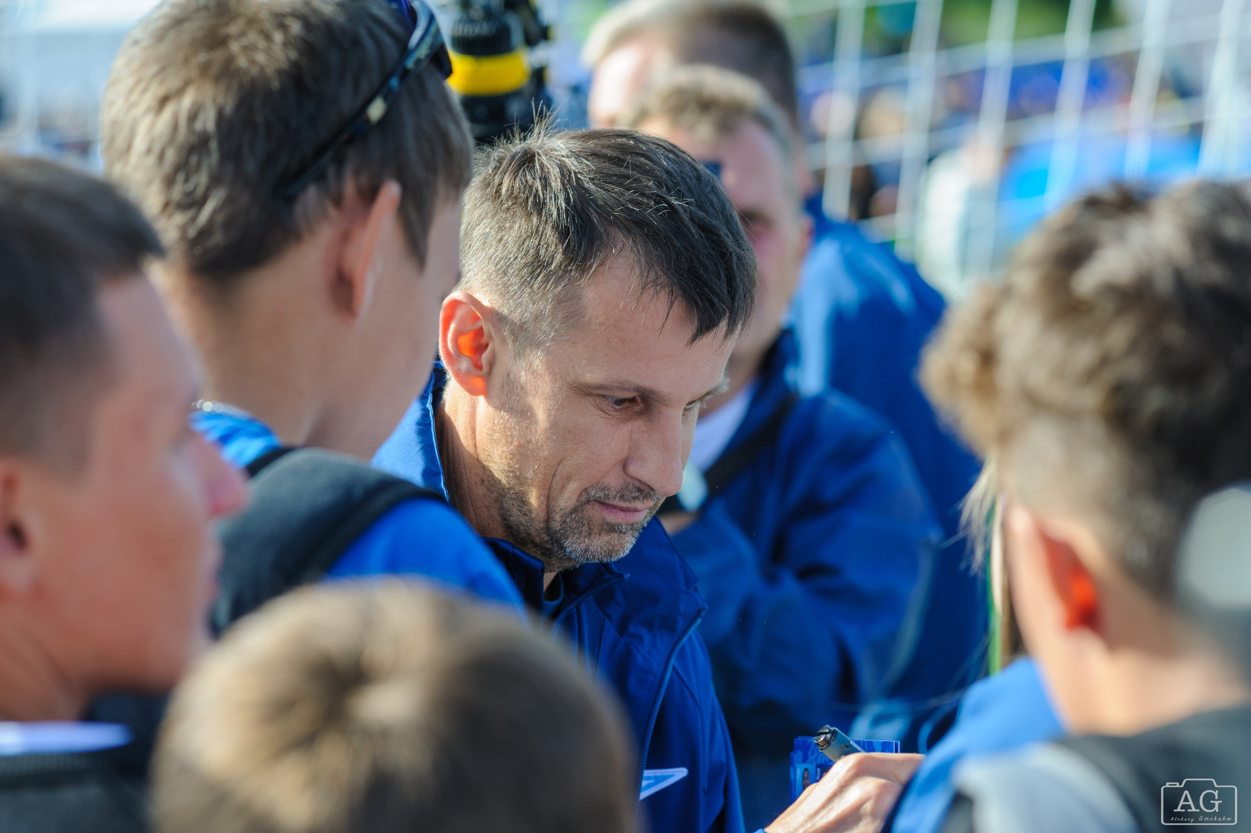Открытая тренировка ФК «Зенит». Алексей Горчаков. Фотограф на ваш праздник