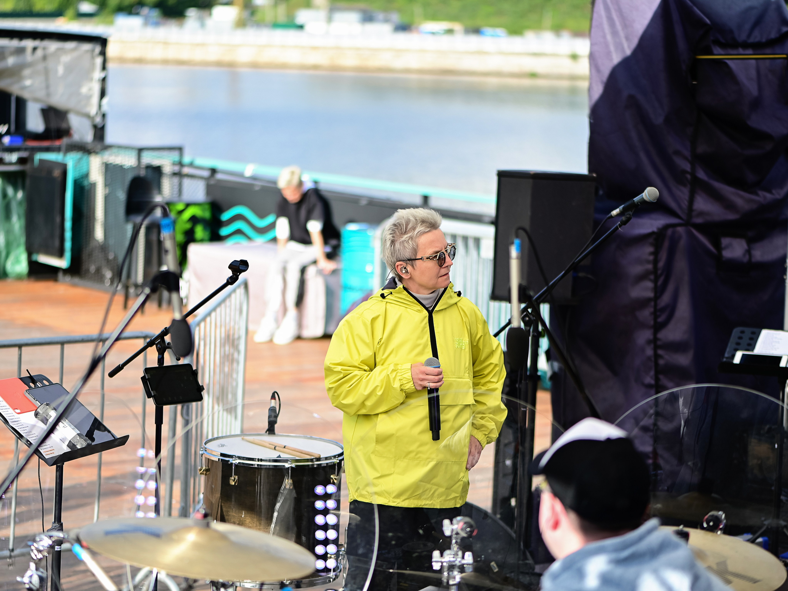 Светлана Сурганова и оркестр. Летник на корабле. Репетиция перед концертом. Москва, 21.08.2025. Фотограф в Москве, Оксана Ребристая