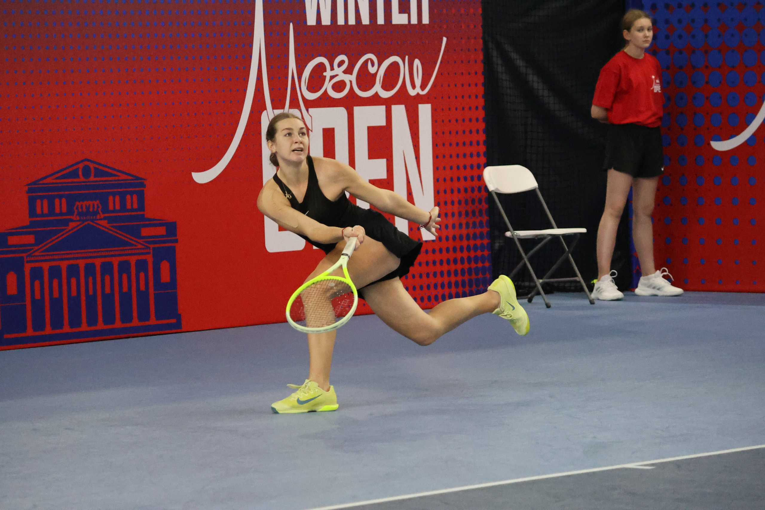 Открытый зимний кубок по теннису Winter Moscow Open 2025. Репортажный фотограф, спортивный фотограф в Москве и области