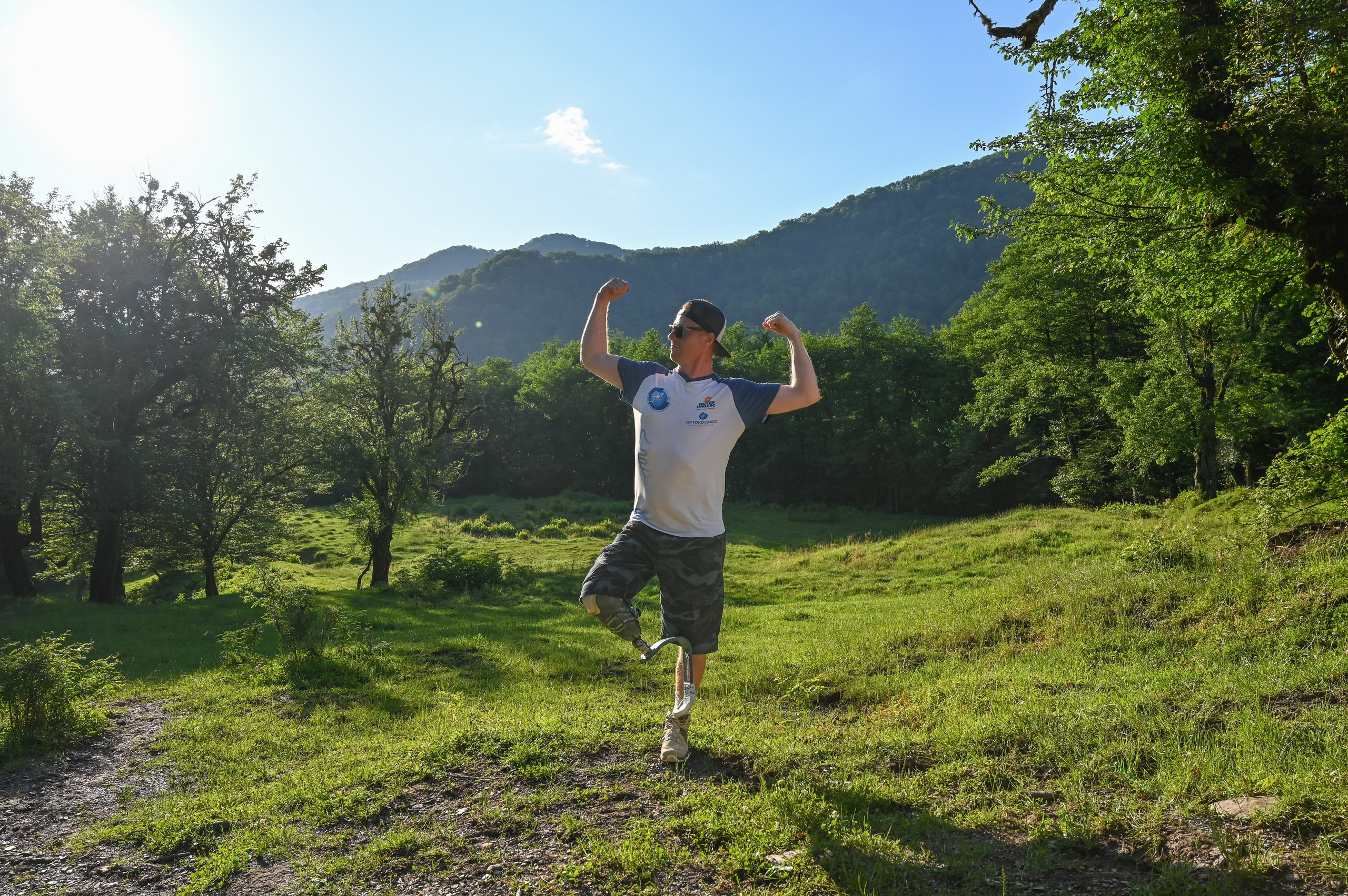 «Спортивно-адаптивный центр «Орто-Спорт» горный туризм. Фотографирую счастливых людей в Сочи