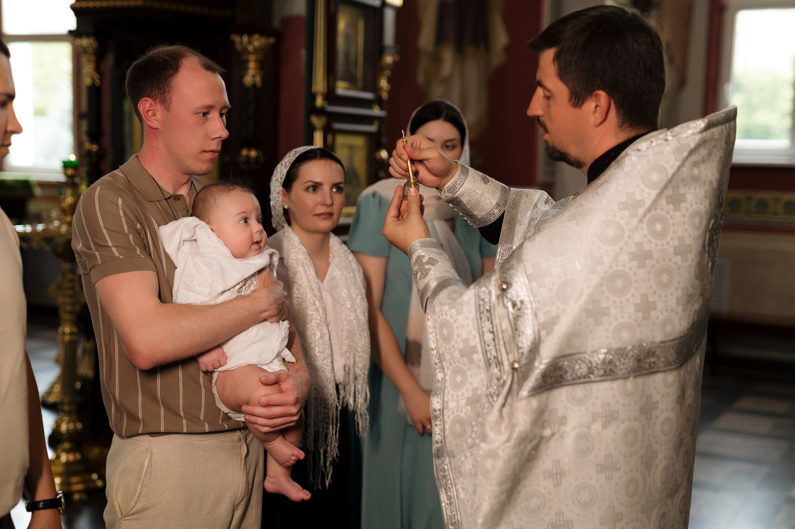 Крещение Федора. Фотограф в Краснодаре Скубицкая Альбина