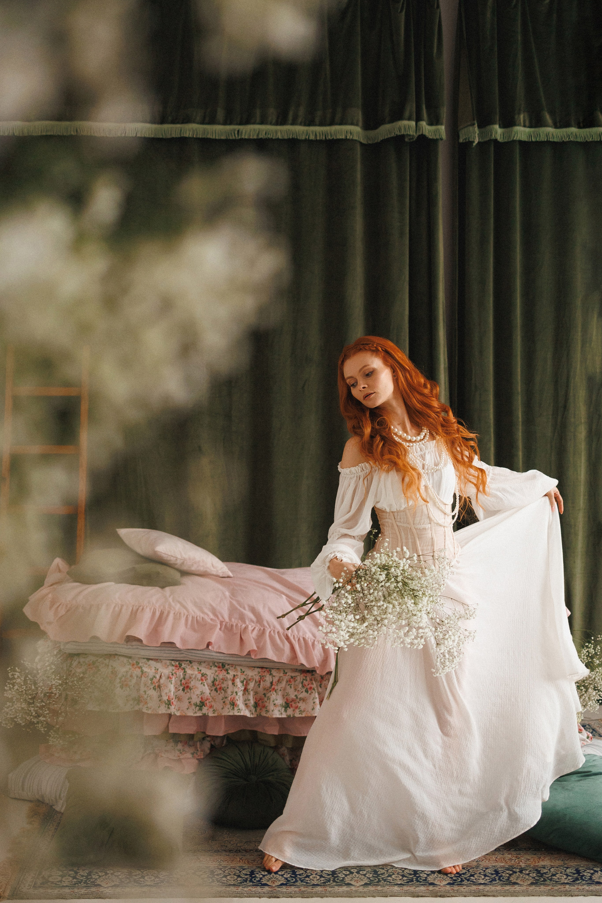 Женская фотосессия в стиле «Принцесса на горошине». Семейный и детский фотограф в Краснодаре Анна Трашкова