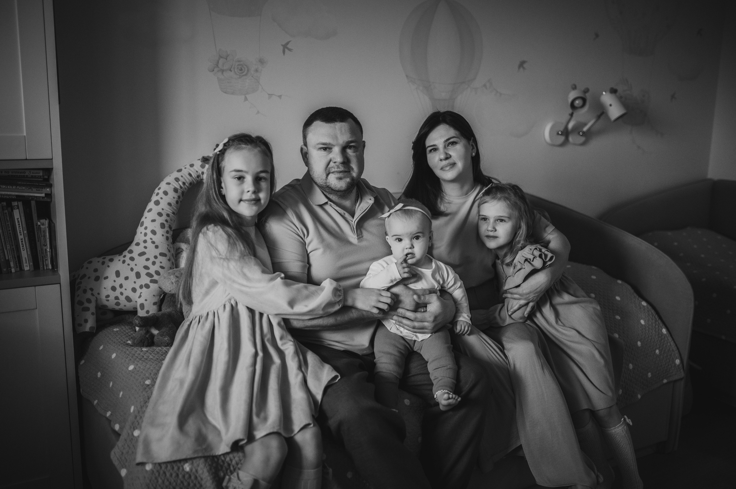 Годик младшей сестрёнке. Семейный фотограф в Домодедово и Москве Елена Пичугина