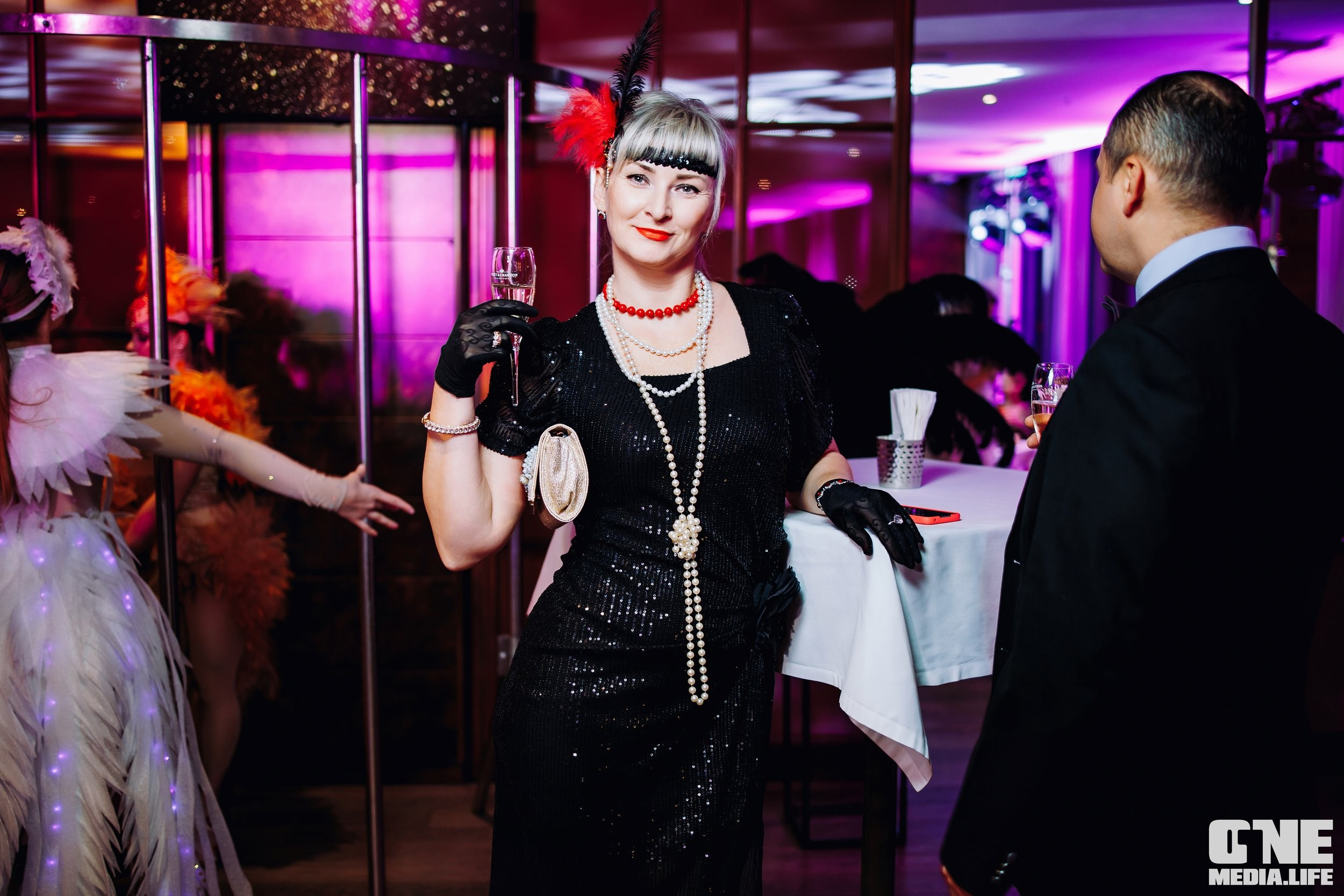 Вечеринка в стиле GATSBY. One Media Life: фоторепортажи, фотоотчеты с мероприятий и заведений