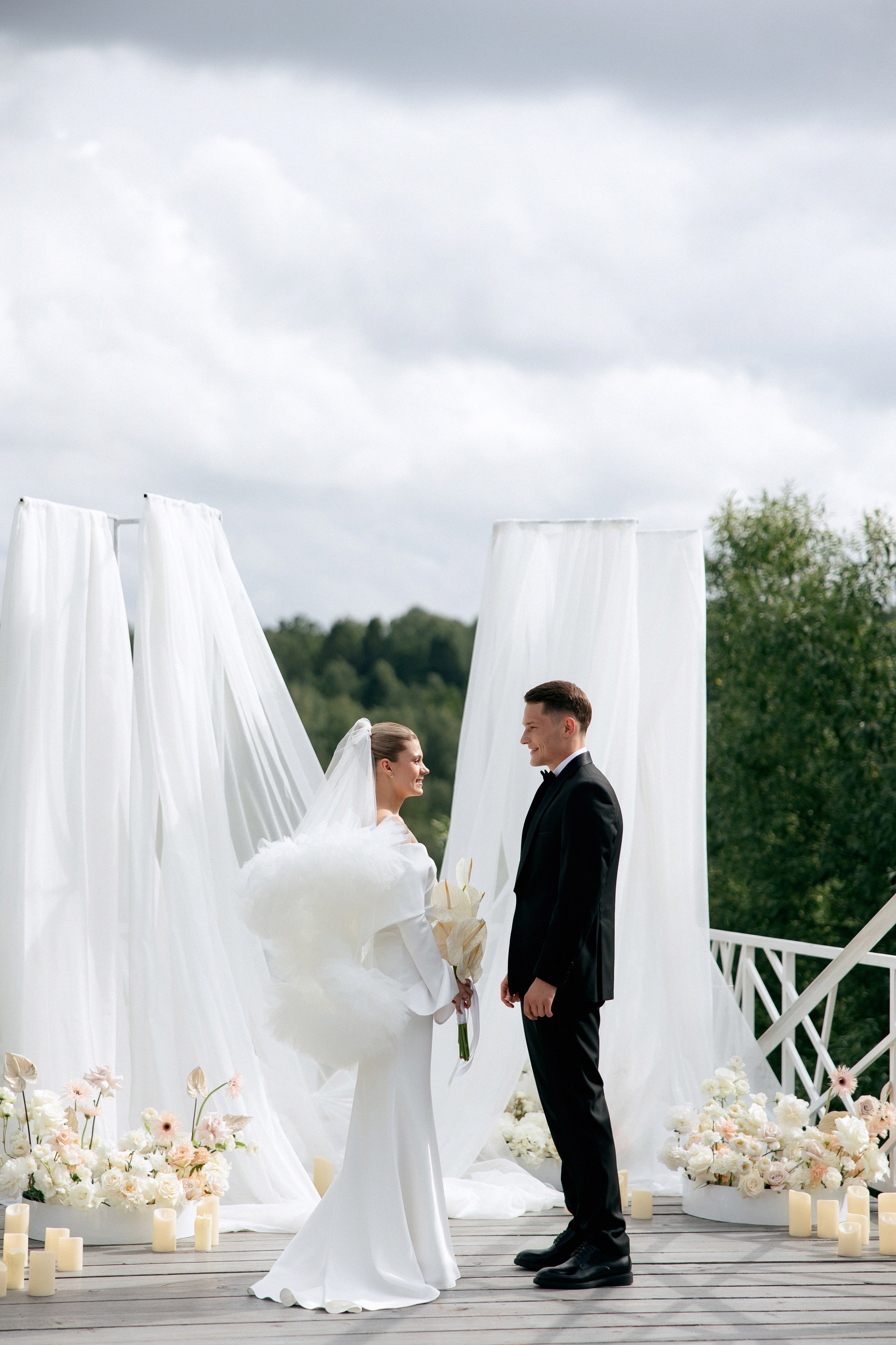 Свадебная фотосессия Настя, Макс и Карюша. Свадебный фотограф Москва