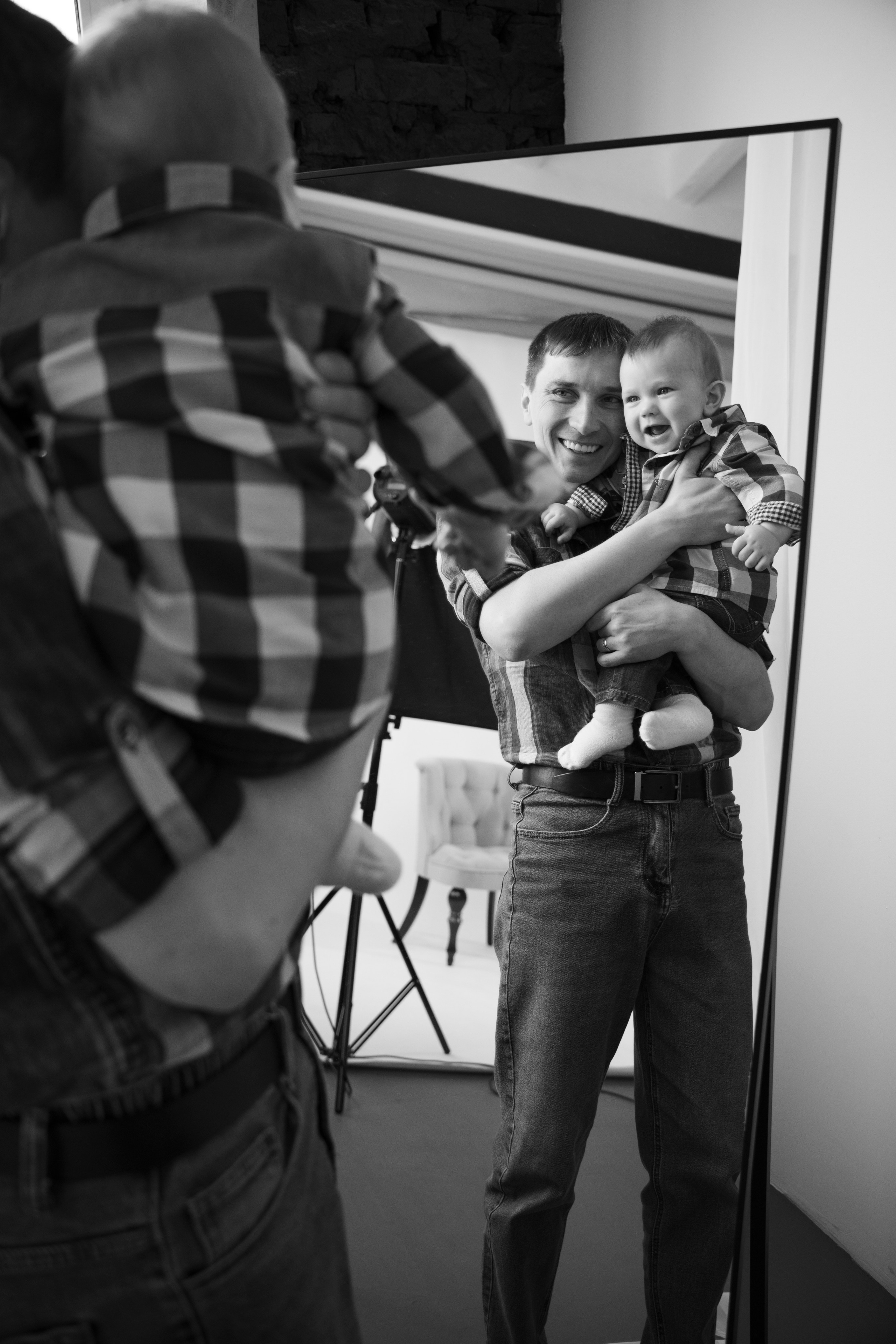 Семейная съемка в студии фотографа. Семейный фотограф в Омске Александра Яровикова