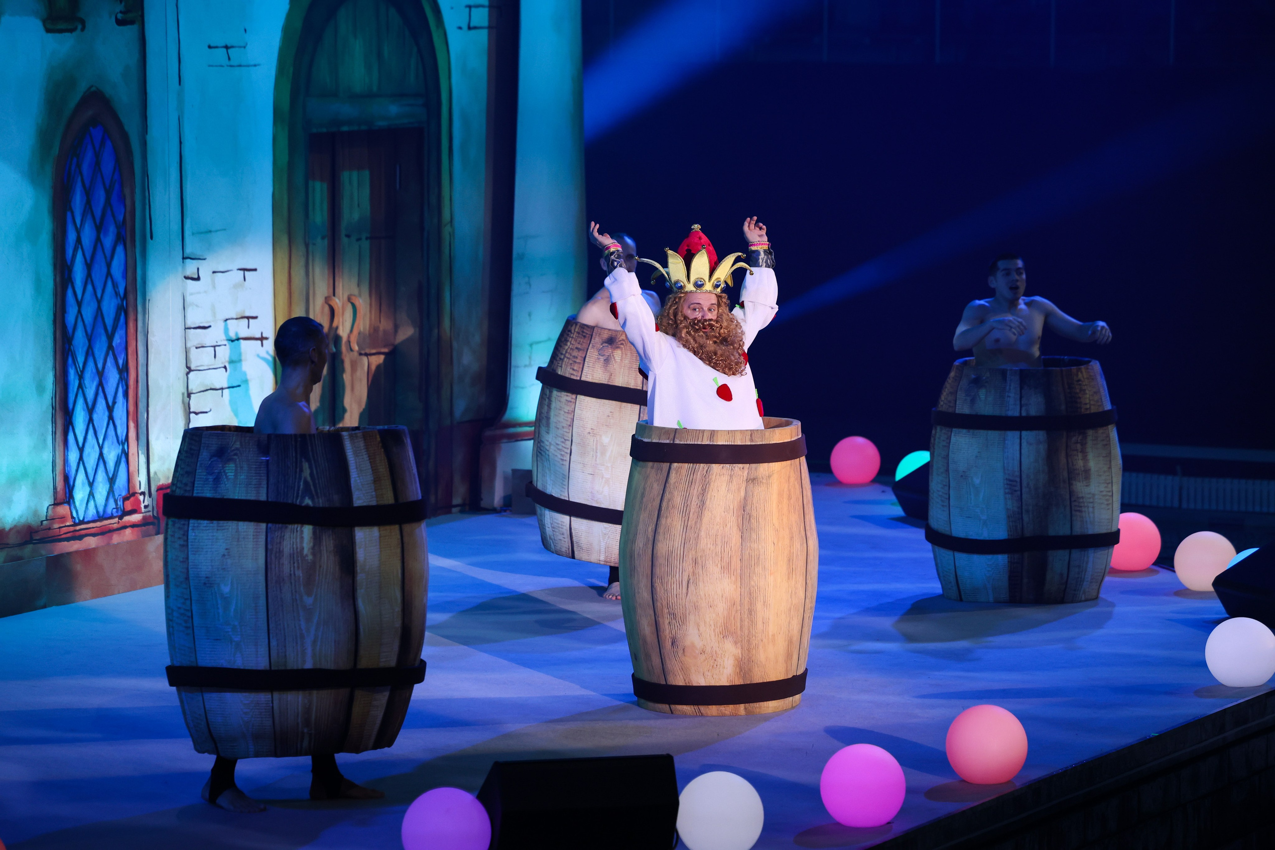 «Сказка о царе Салтане» спектакль на воде 30.12.2025. Спортивный и репортажный фотограф Антон Тереханов