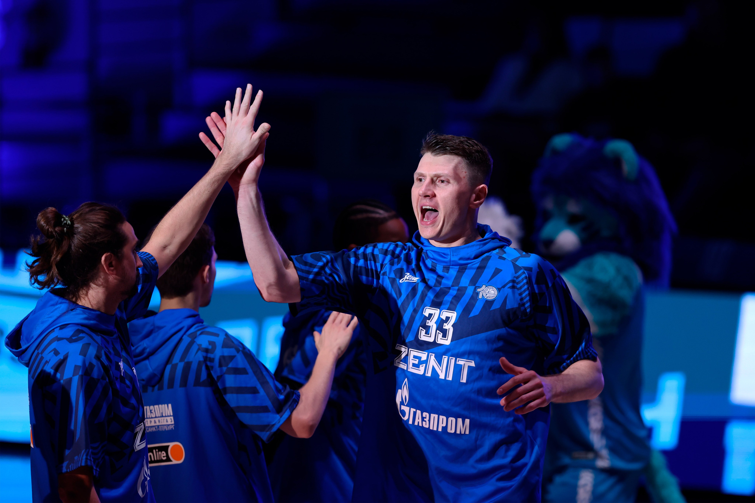 БК Зенит — БК Уникс 13.02.2025. Спортивный и репортажный фотограф Антон Тереханов