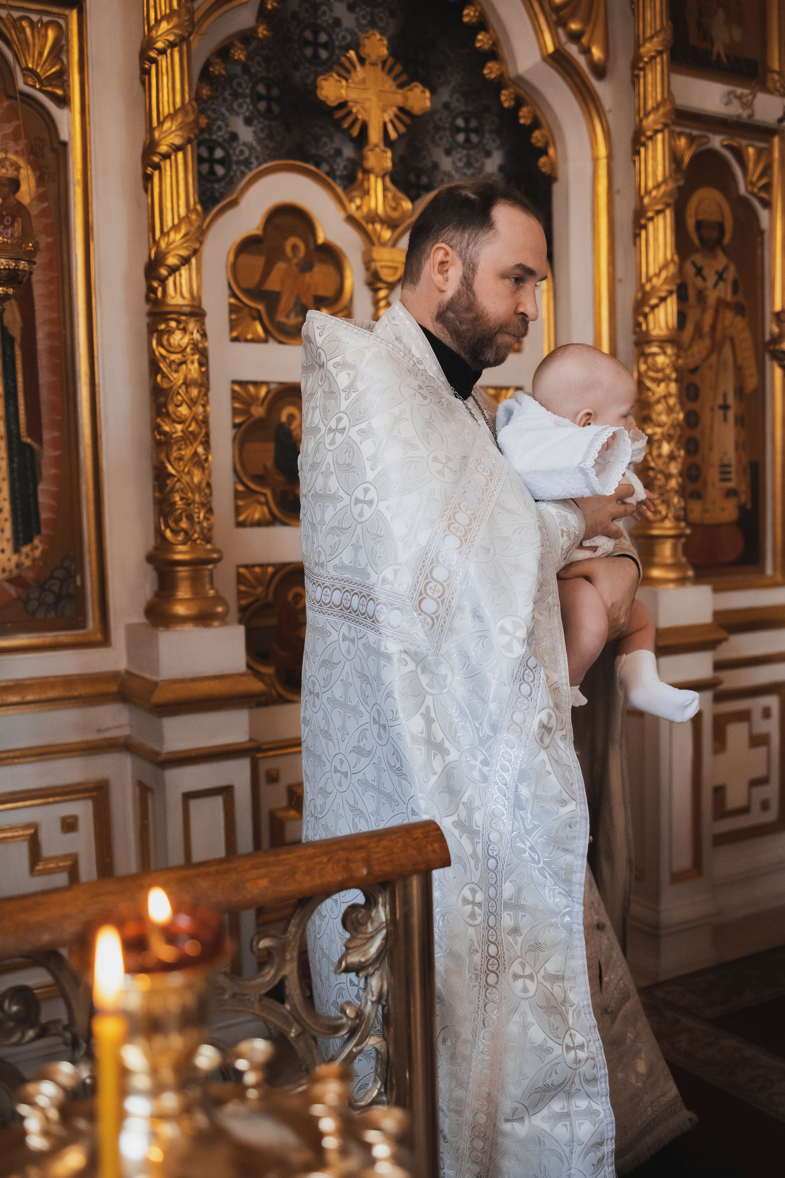 Крещение Дмитрия. Семейный, индивидуальный фотограф в Москве Ангели Марина