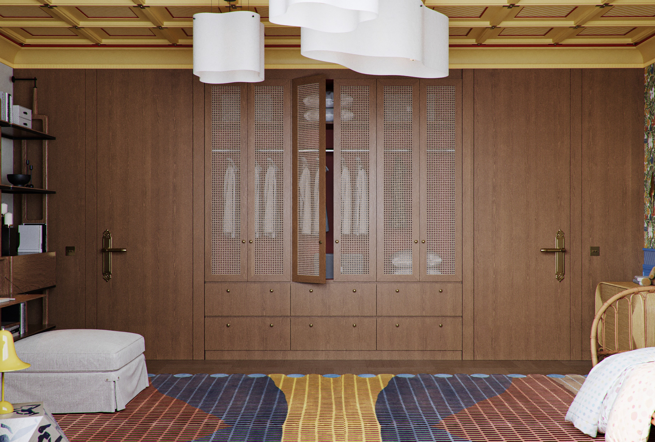 Детская спальня в частном доме 45 m². SHAIMERDINOVA INTERIORS