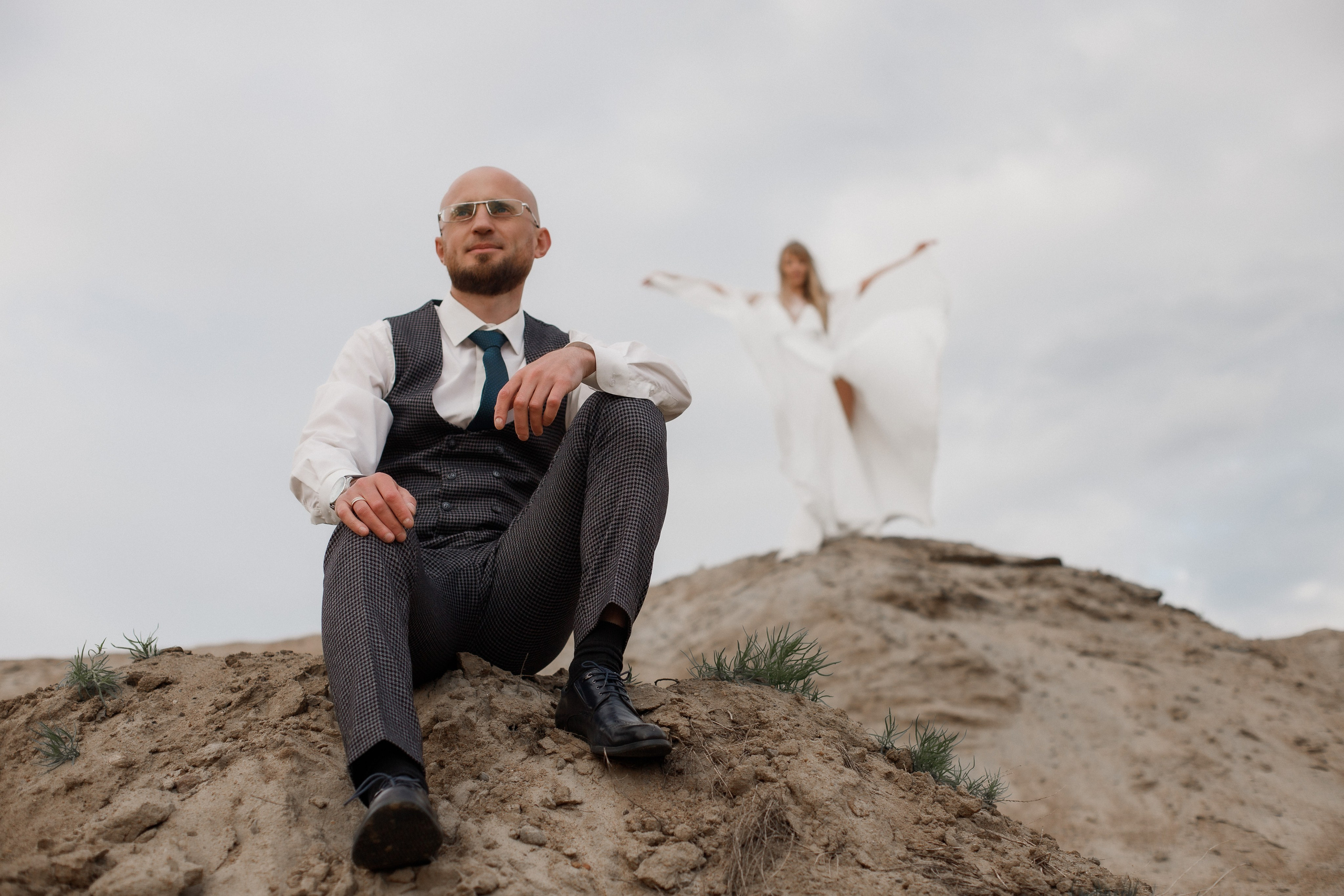 В песках на закате. Креативный и женский Фотограф Омске Наталья Лебедева