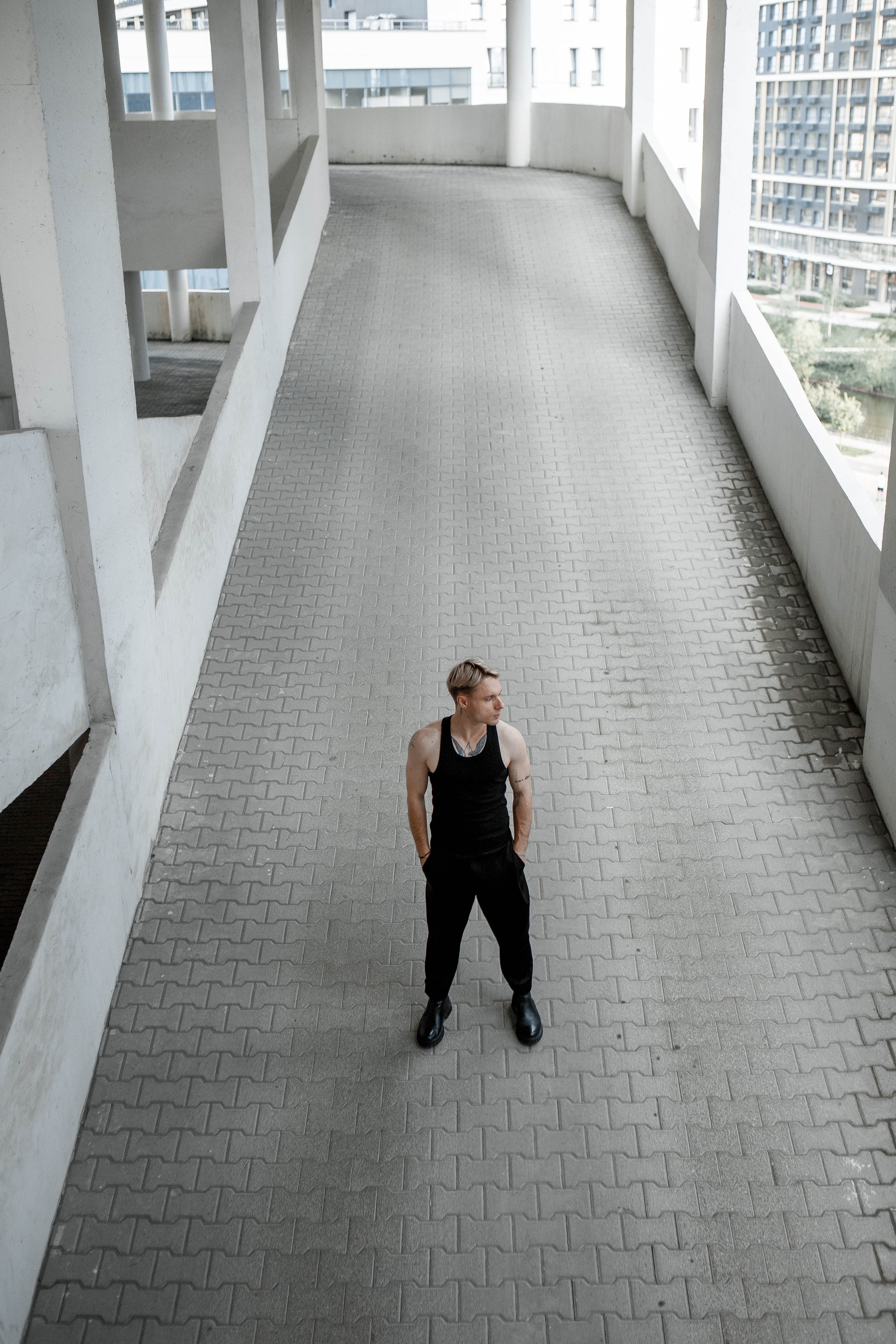 На крыше. Фотограф Екатерина Голицына