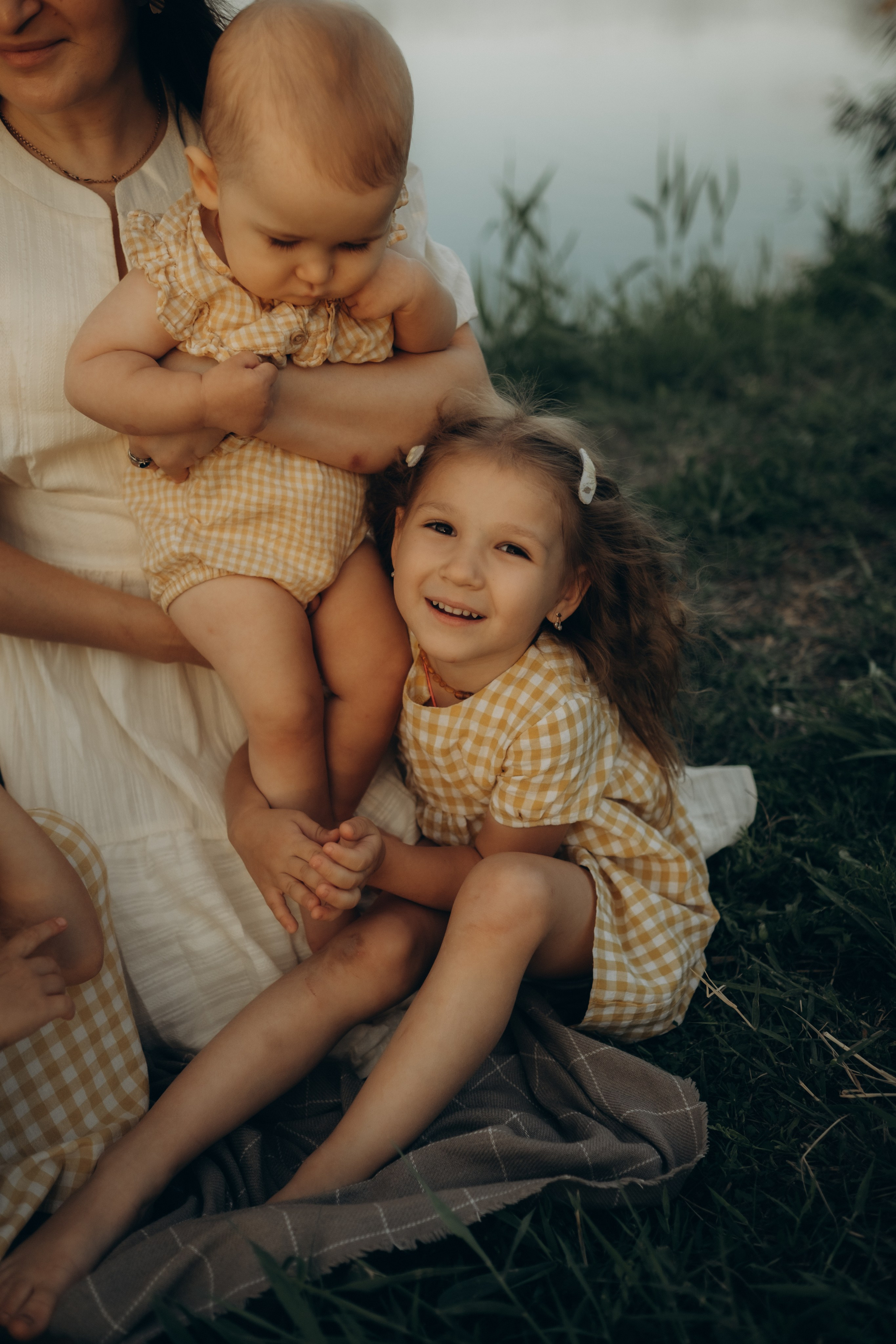 Семейная история на озере Сарпа. Фотограф в Москве Ольга Елоева