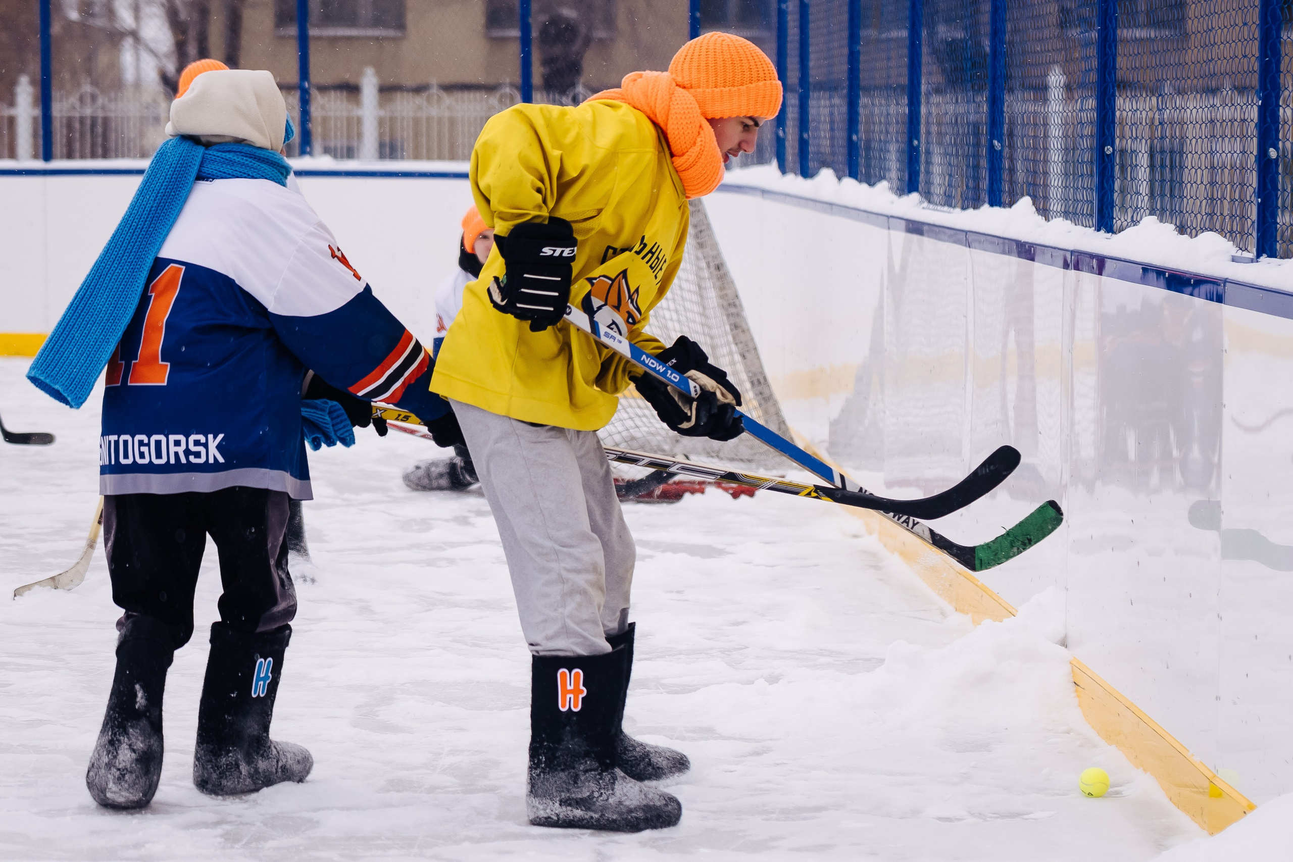 Хоккей на валенках // 22.02.25. Денис Прохоров Фотограф в г. Магнитогорск