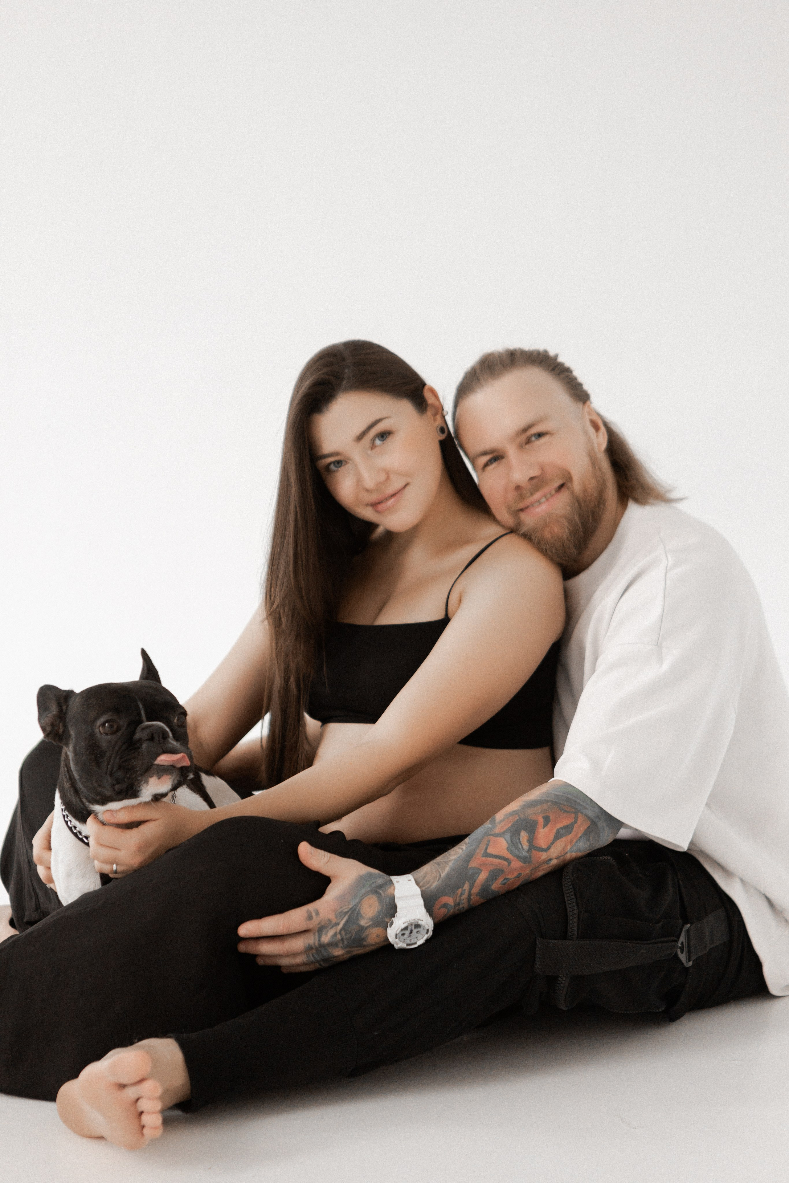 Таня, Паша и Луи. Свадебный фотограф в Воронеже Вероника Богай