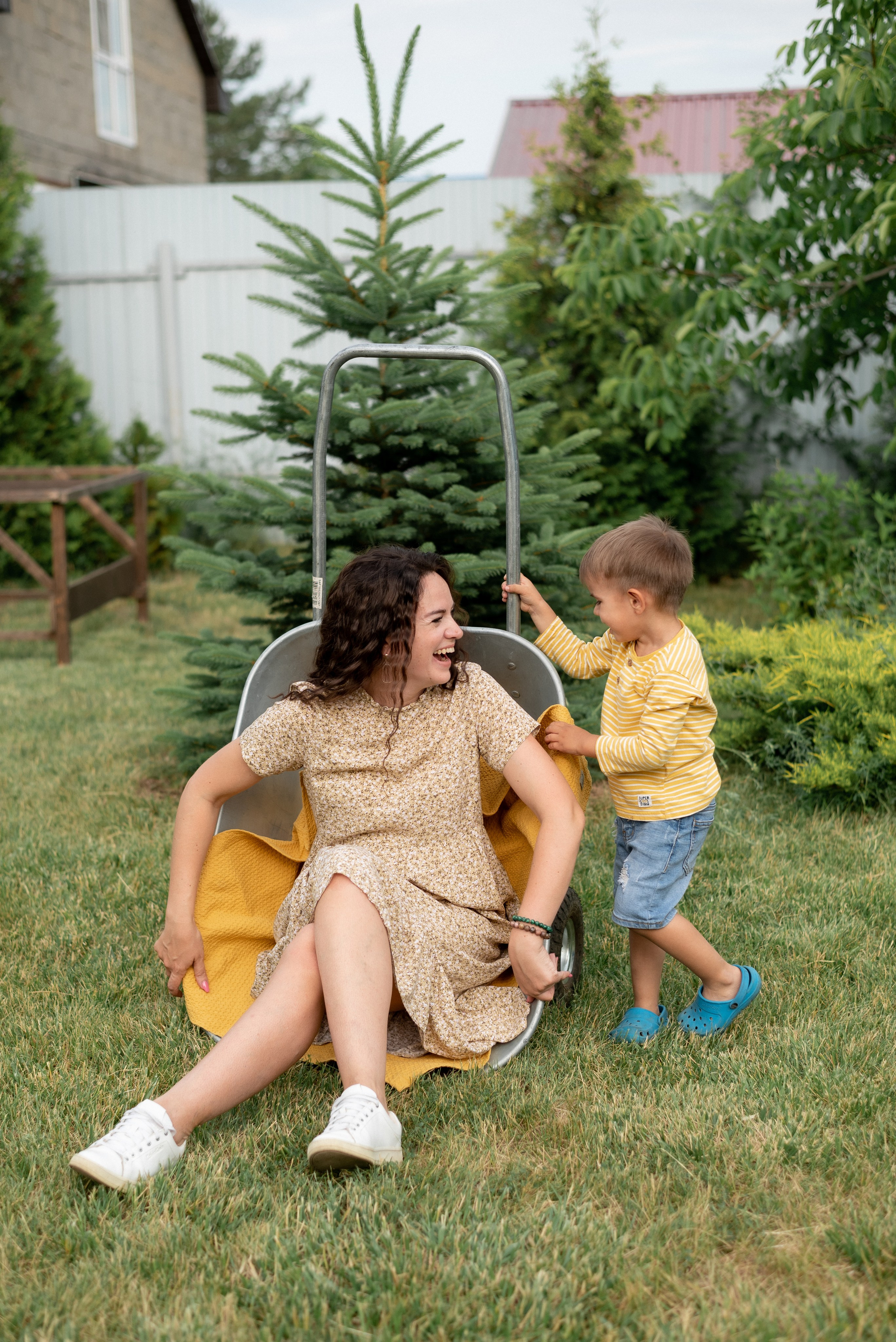 Дача. Семейный фотограф Ирина Сгибнева