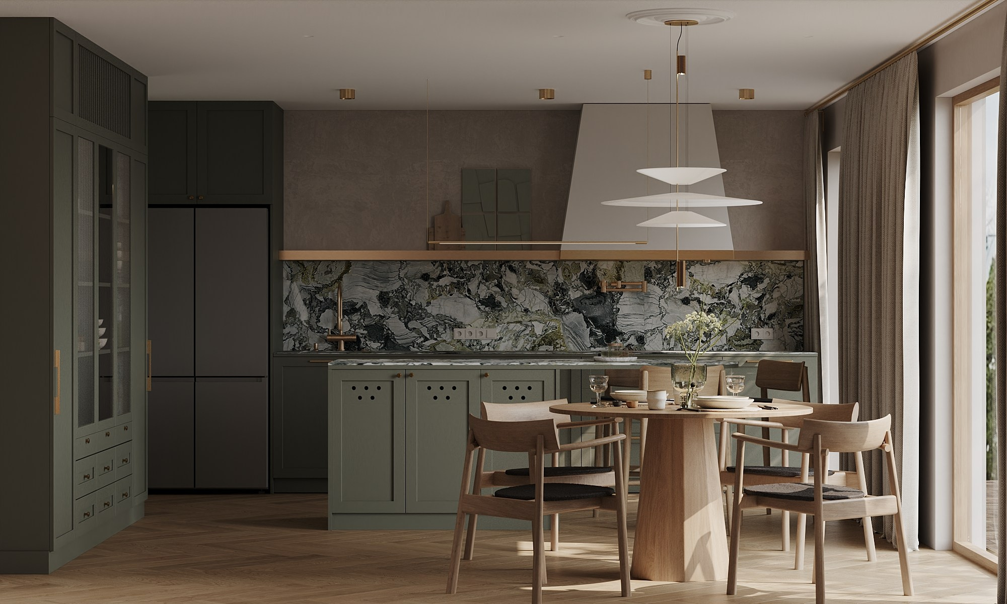 Srebnych Świerków. MIRRO STUDIO Дизайн интерьера и реализация под ключ Варшава