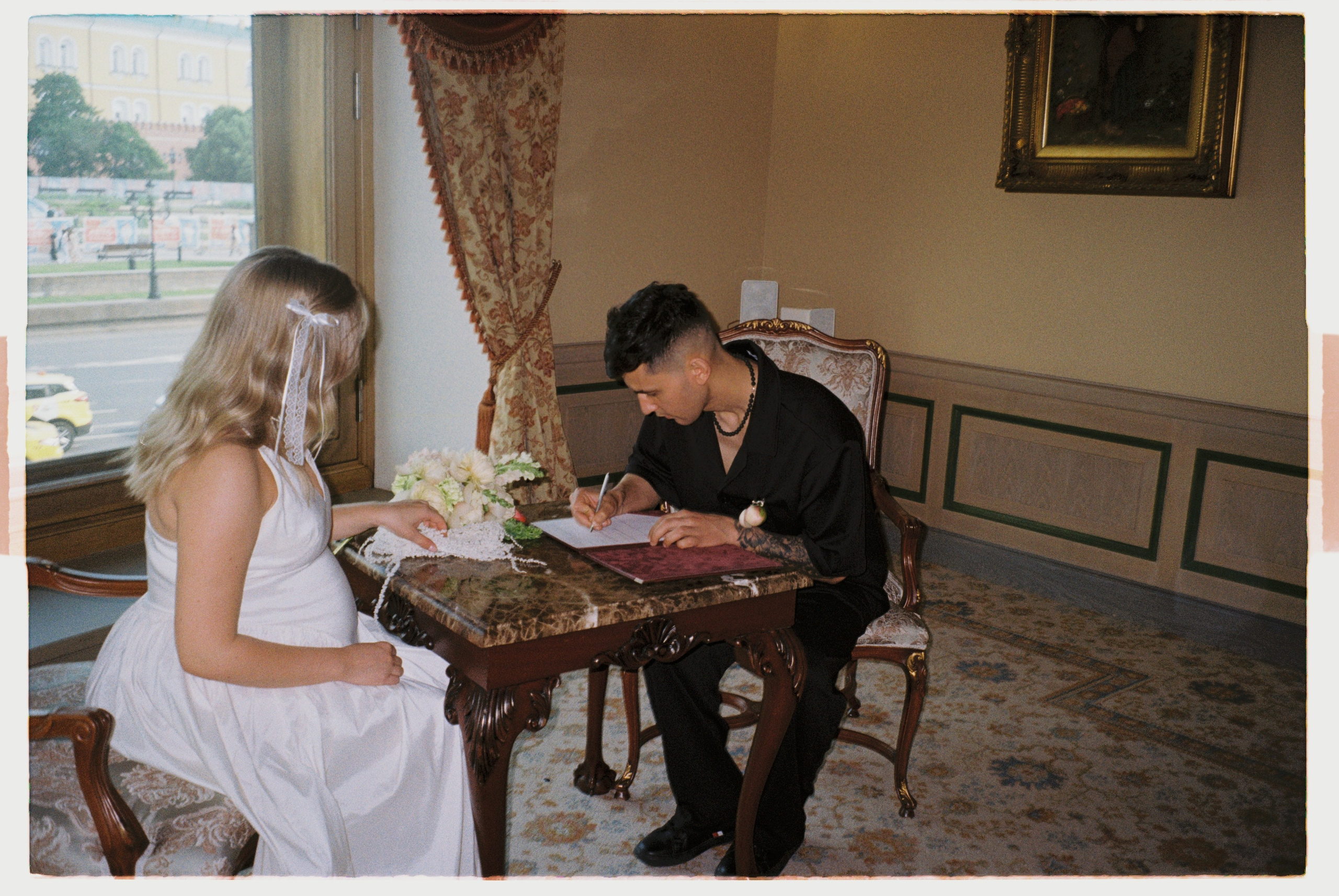 На плёнку (Анна и Ниджат). Фотограф в Москве — Евгения Прокопенко