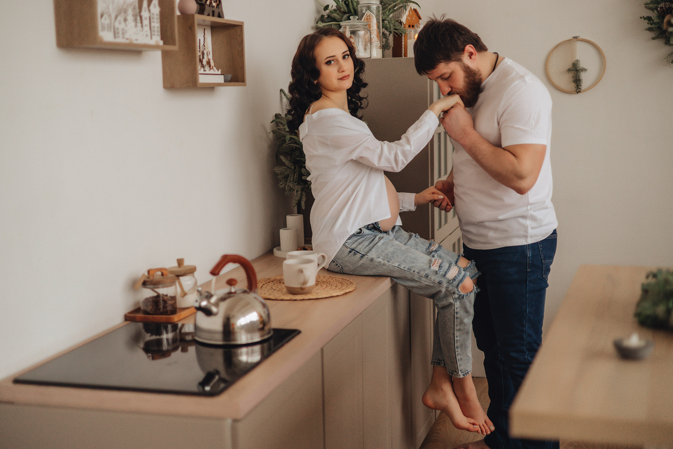 Антон & Даша. Студия. Свадебный и семейный фотограф Пушкин Царское Село СПБ Питер Санкт-Петербург и Рязань Ольга Козлова