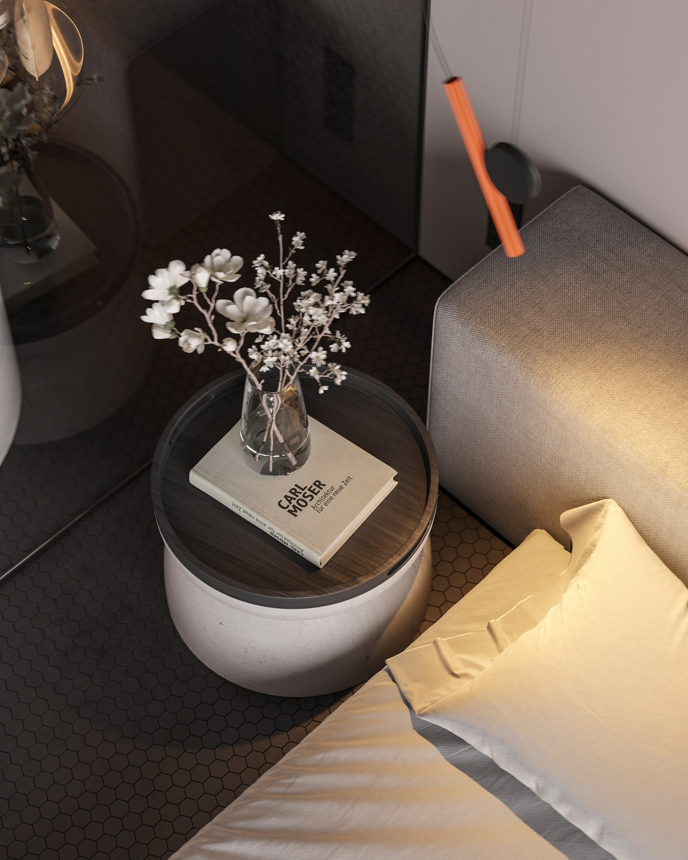 LUXURIOUS SIMPLICITY | BLACK CONCEPT. Interior Visualization by Valerie Stetyukevich