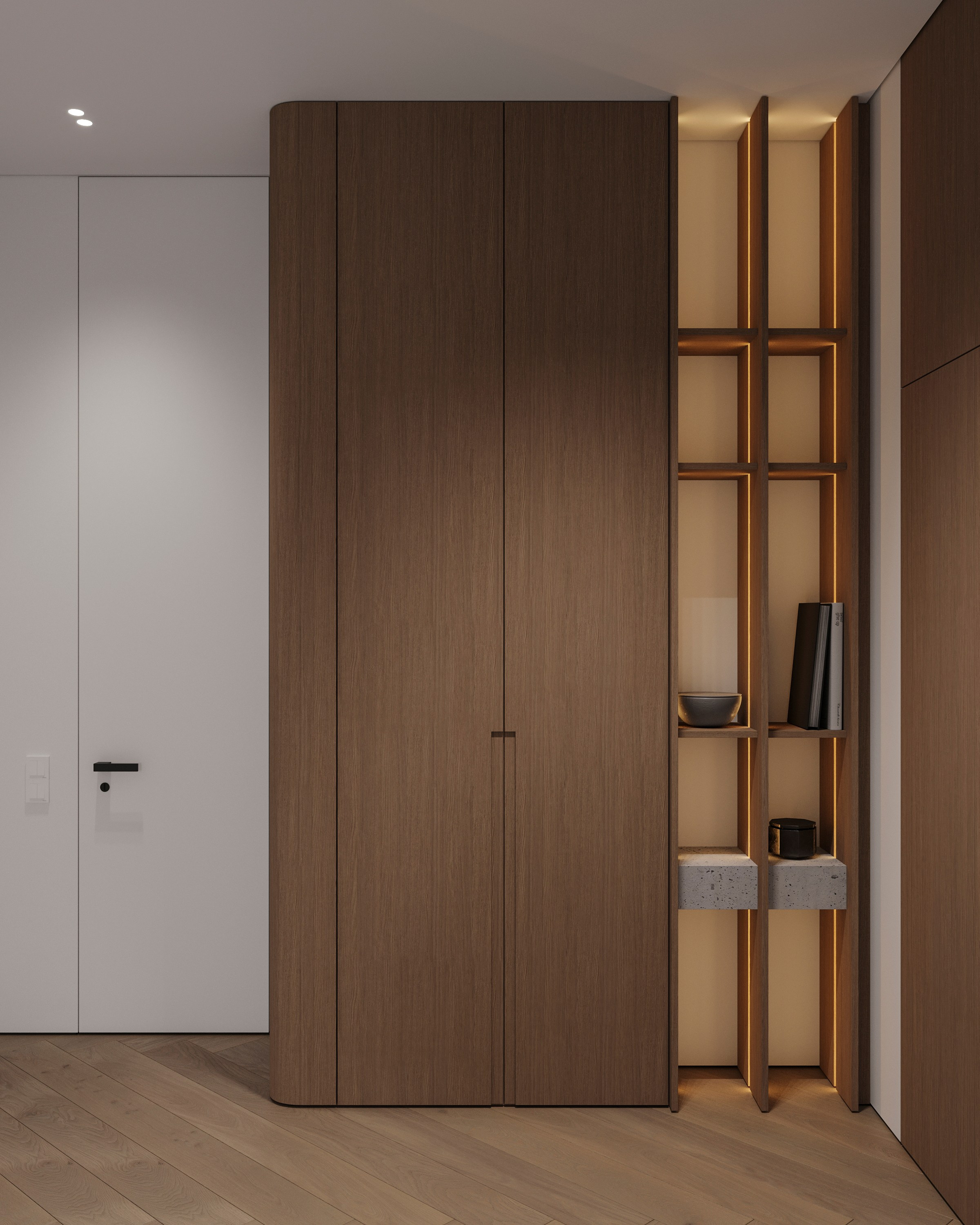 URBAN RETREAT | DESIGNER ANNE KIREEVA. Interior Visualization by Valerie Stetyukevich