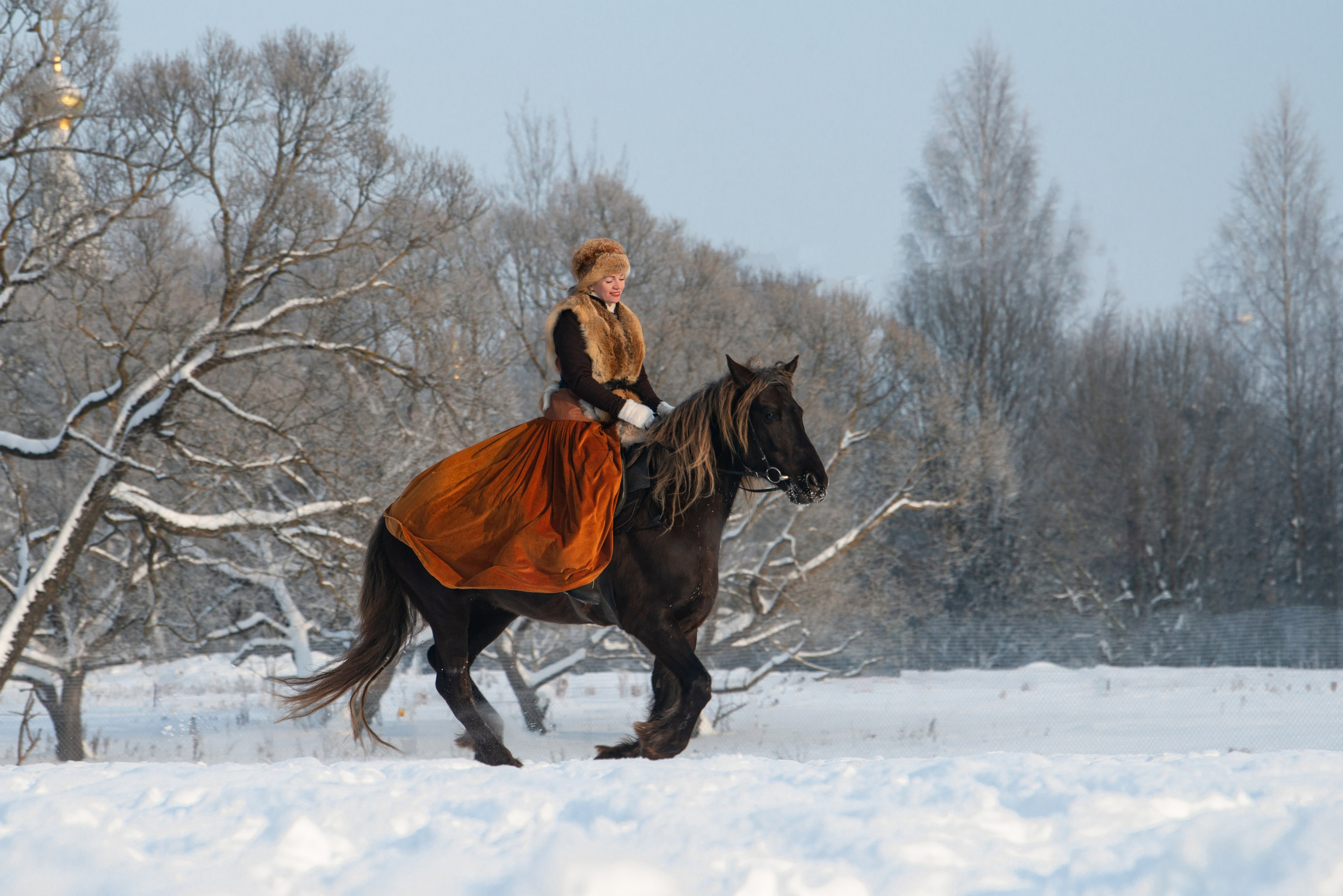 Псовая охота Аванпост. Конный фотограф в Саратове Юлия Иванова