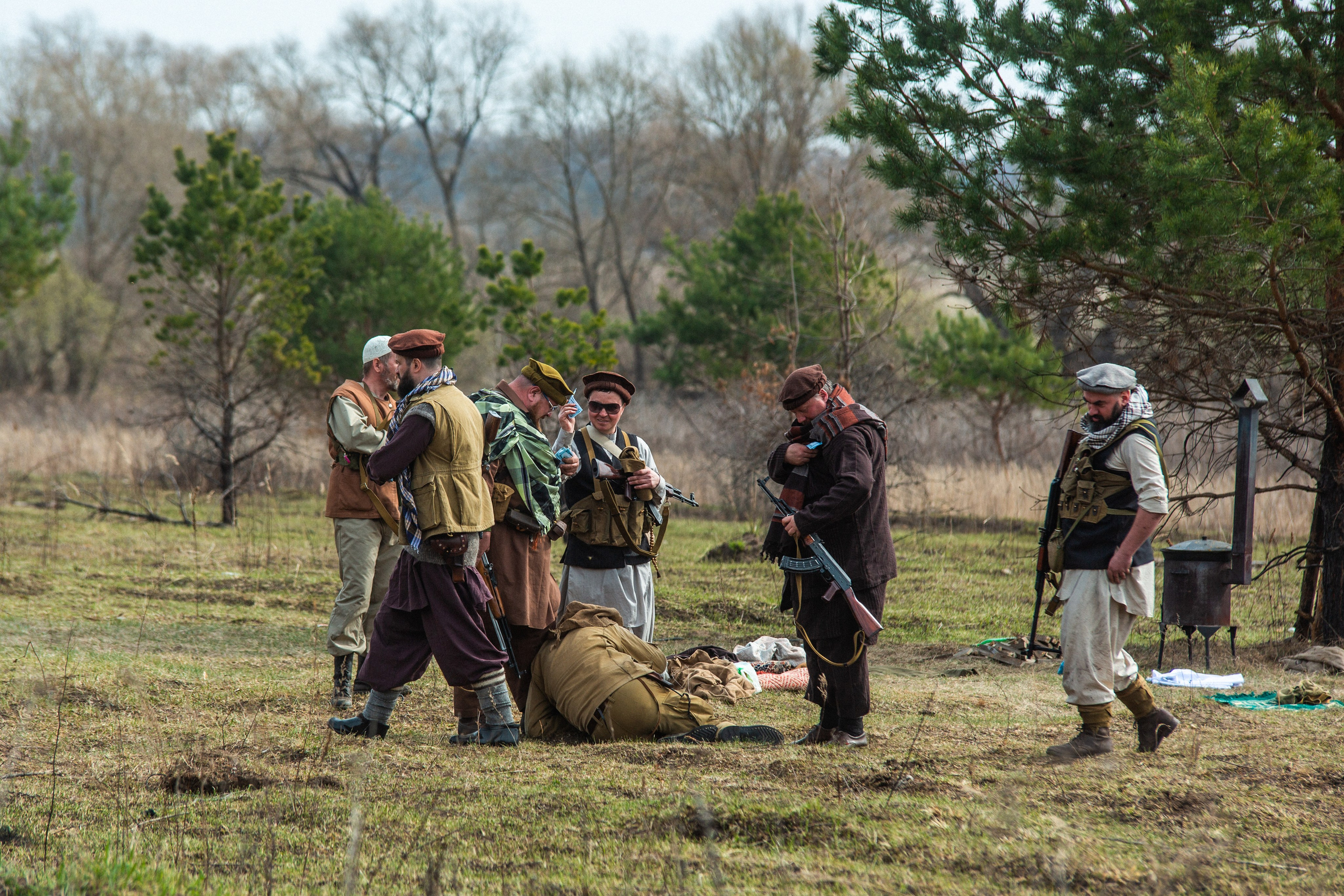 РЕКОНСТРУКЦИЯ БОЯ — АФГАН. Профессиональный фотограф в Мценске и Орловской области