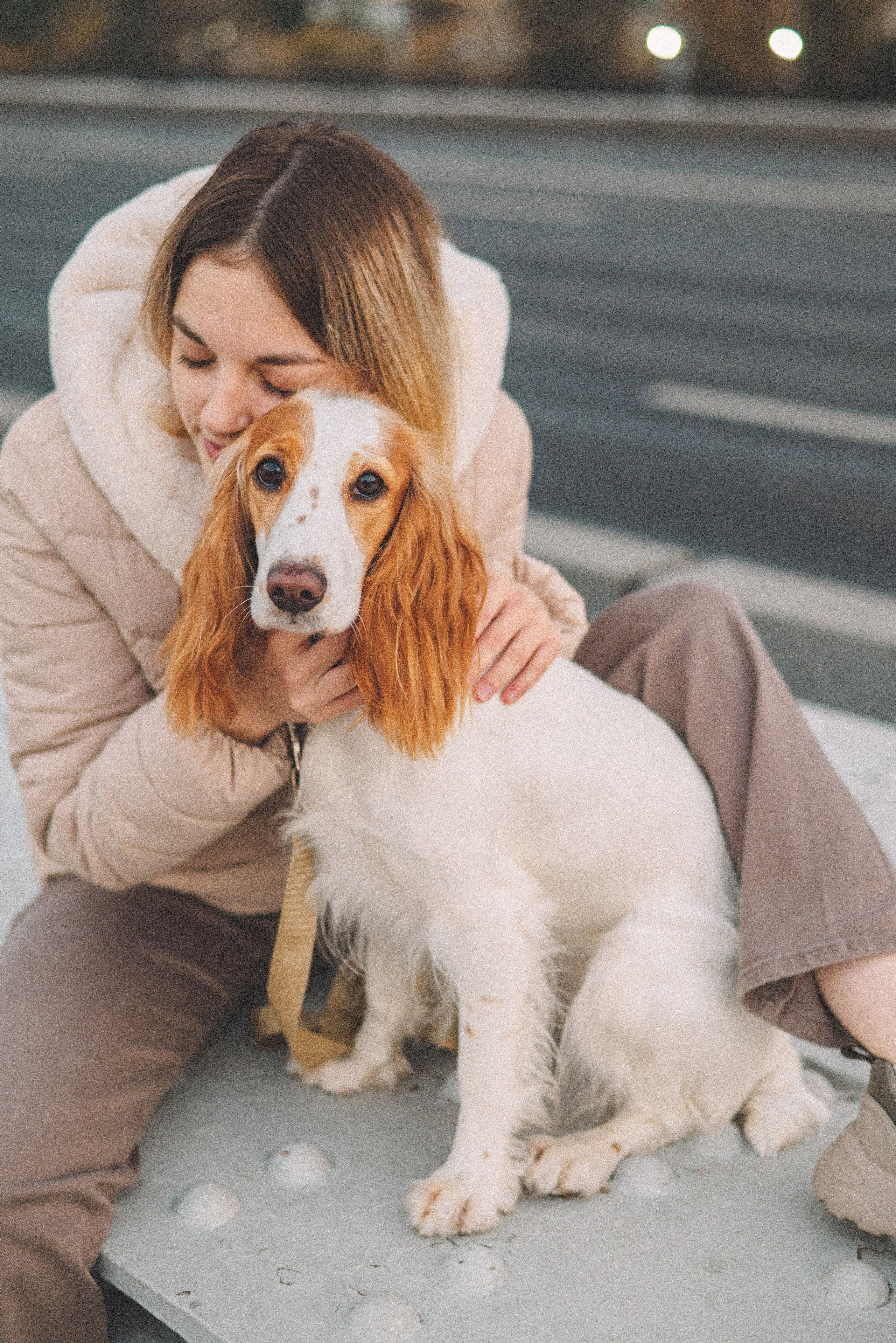 Маша и Вега. Фотограф-анималист Богданова Полина