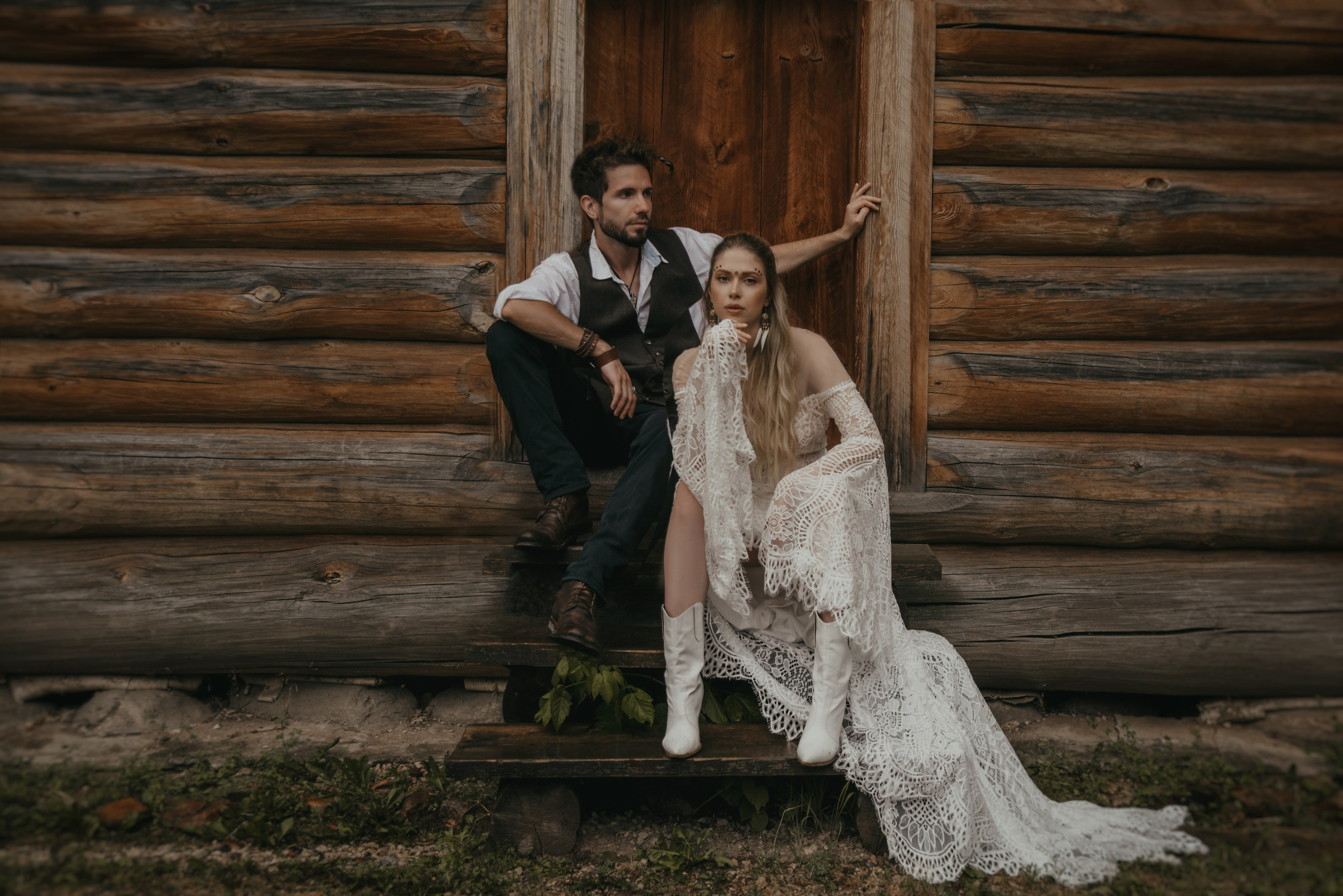 Свадебная лав стори фотосессия в стиле бохо. Фотограф Москва: тематическая фотосессия с подбором образа