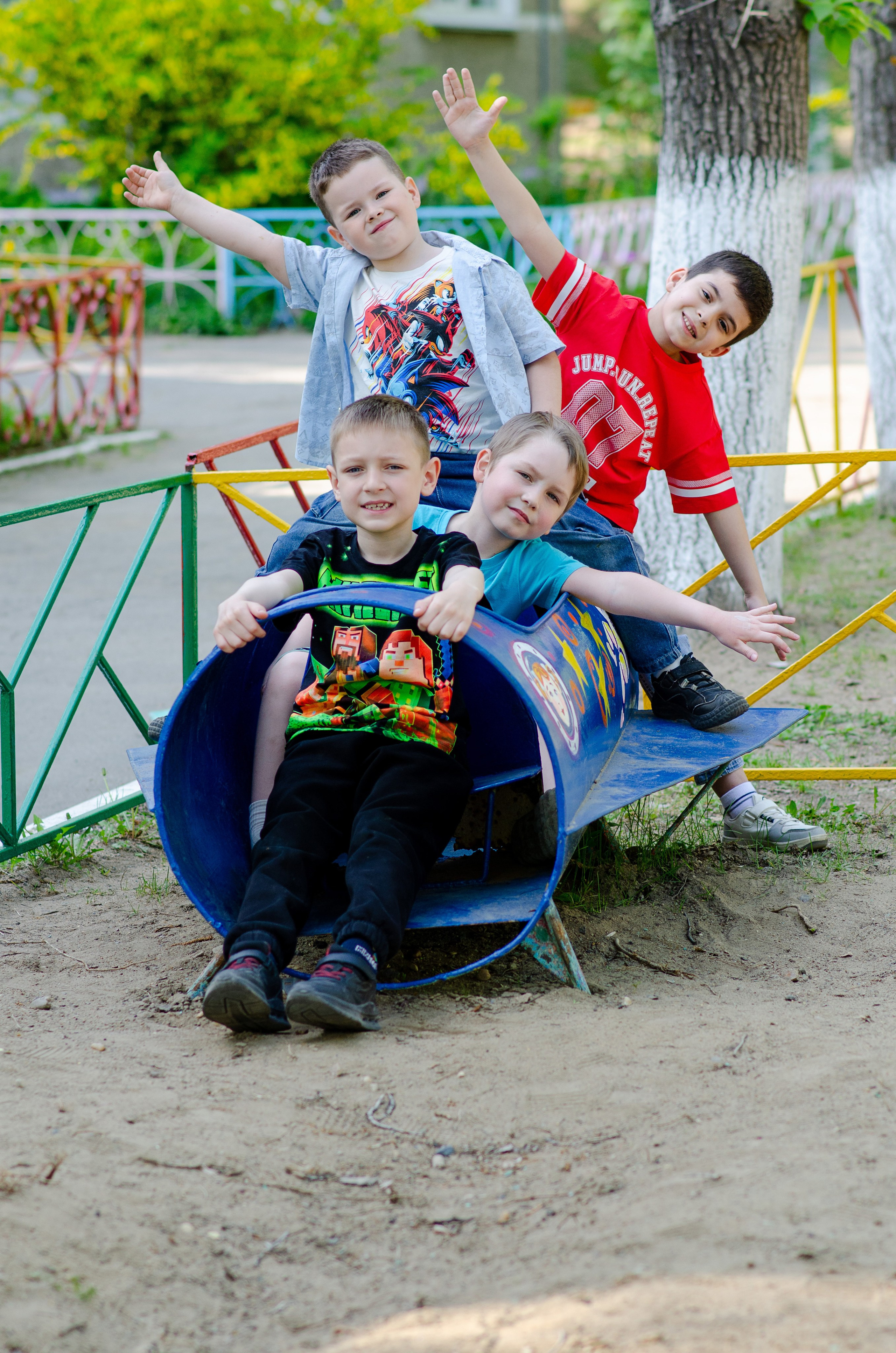 Съёмка в школе и в детском саду. Фотограф в Хабаровске