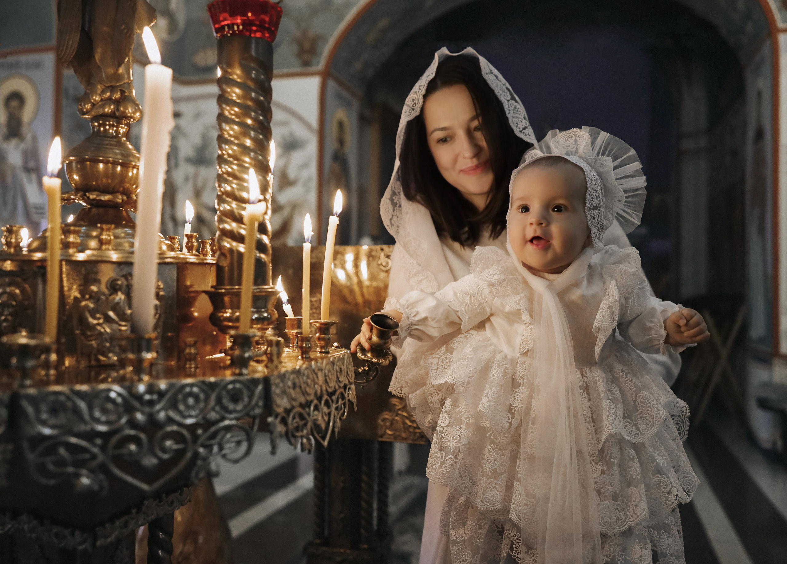 Крещение. Фотограф на Венчание и Крещение, семейный фотограф в Москве и области