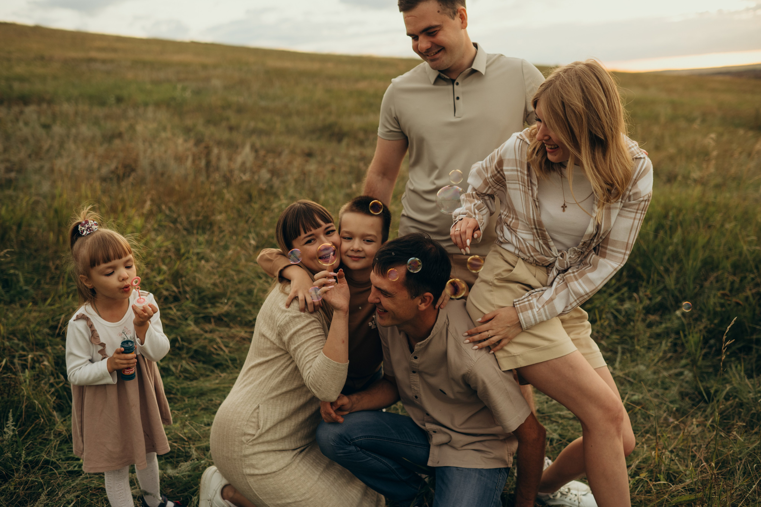 Даша Даня Ксюша Илья Саша и Ева. Свадебный и семейный фотограф в Самаре Головань Наталья