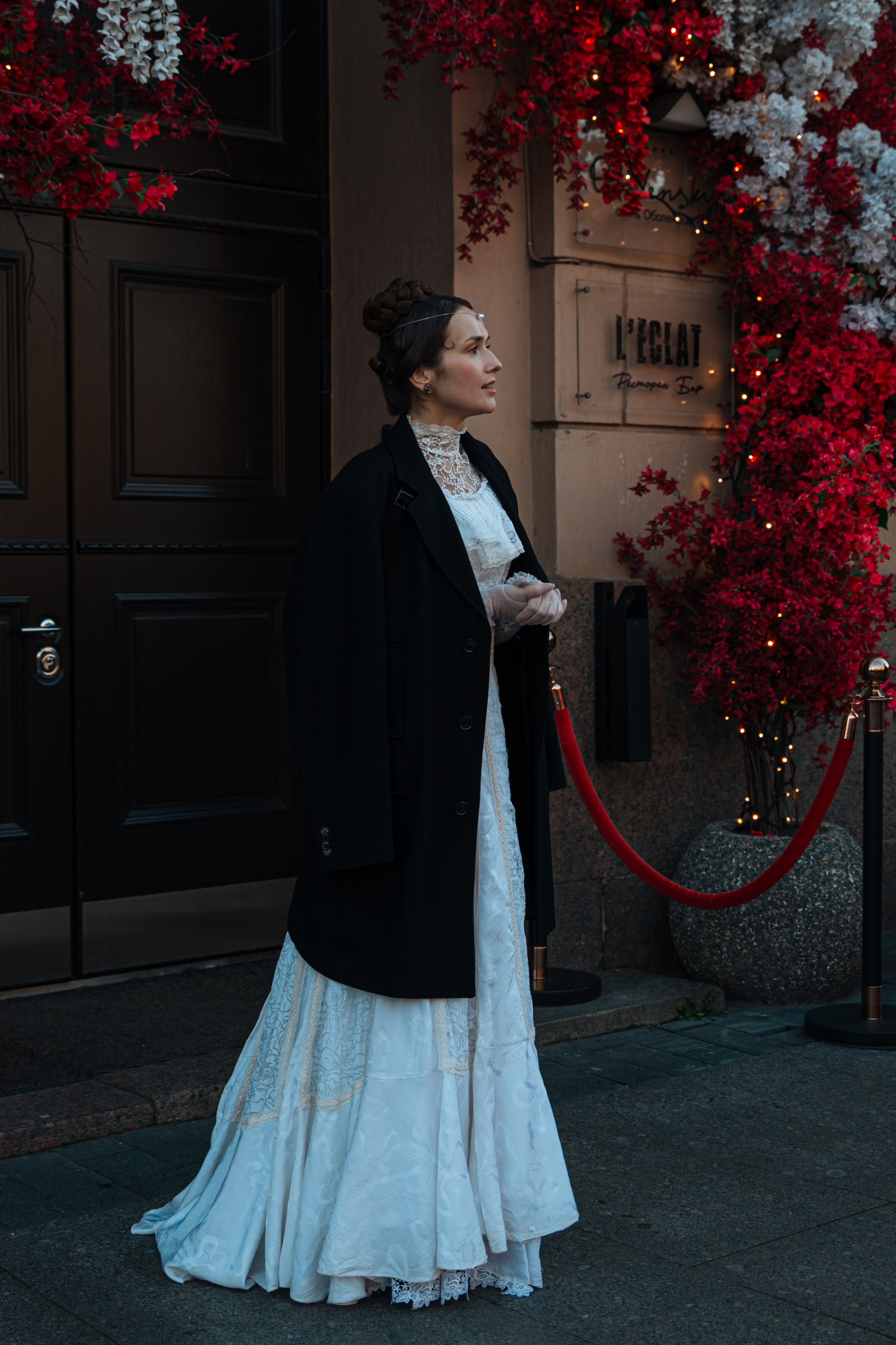 Пушкин в отеле «Оболенский». Съёмка ролика для конкурса. Портретный фотограф в Санкт-Петербурге Дмитриева Наталия