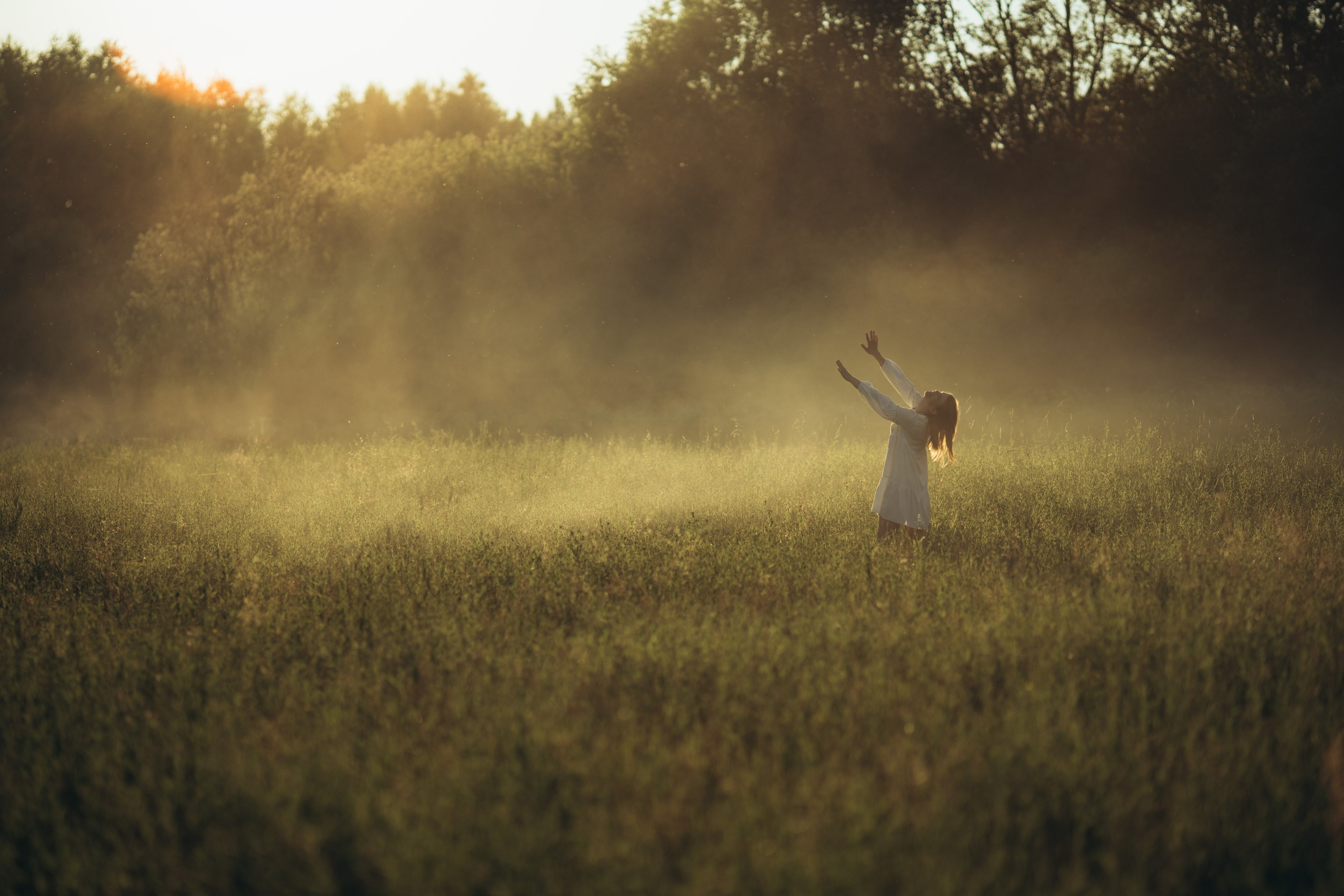 Портрет на закате. Наталия Клевинскас портретный фотограф в Костроме
