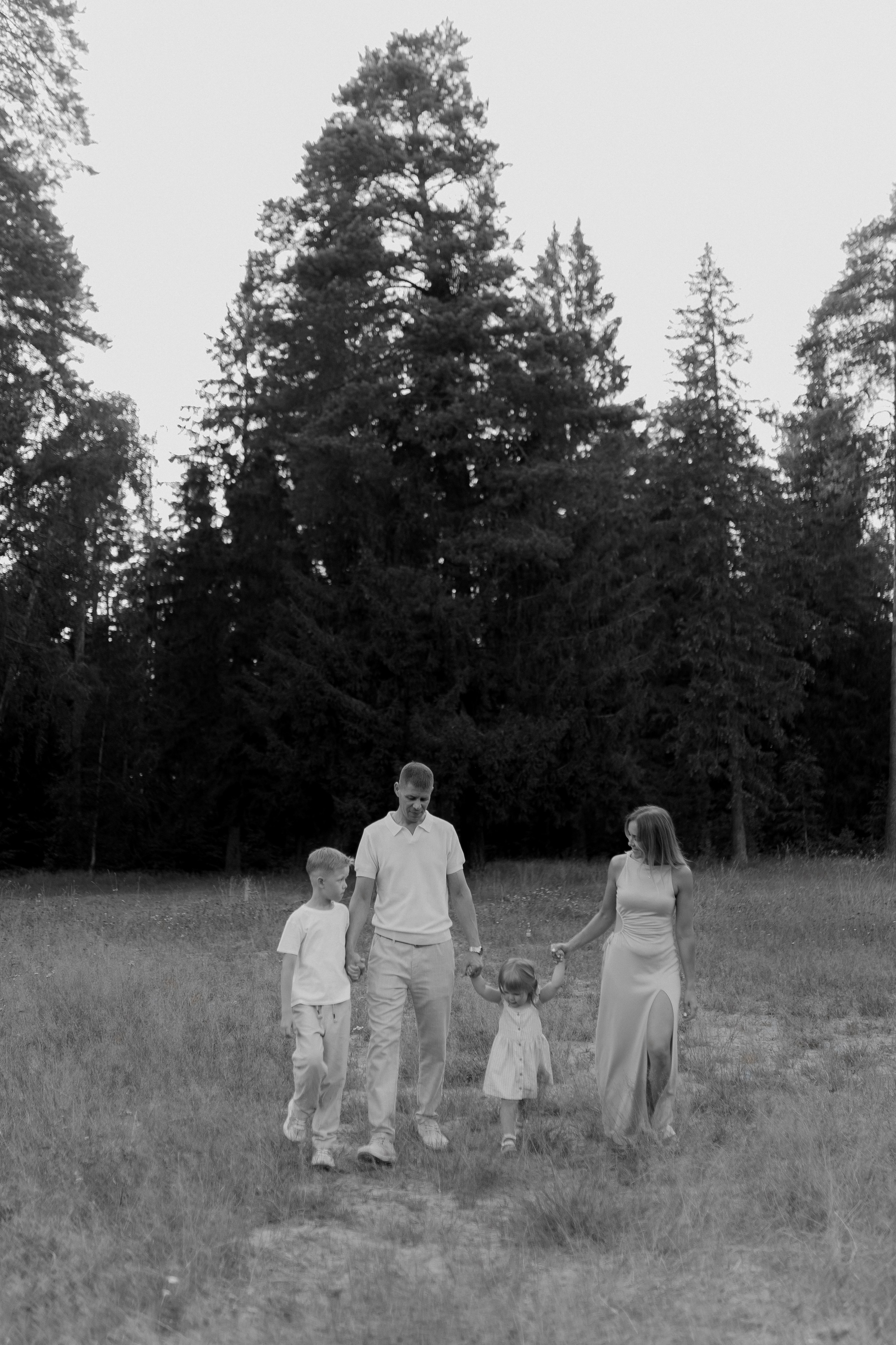 Алексей, Мария, Ваня и Варя. Фотограф Татьяна Семенова