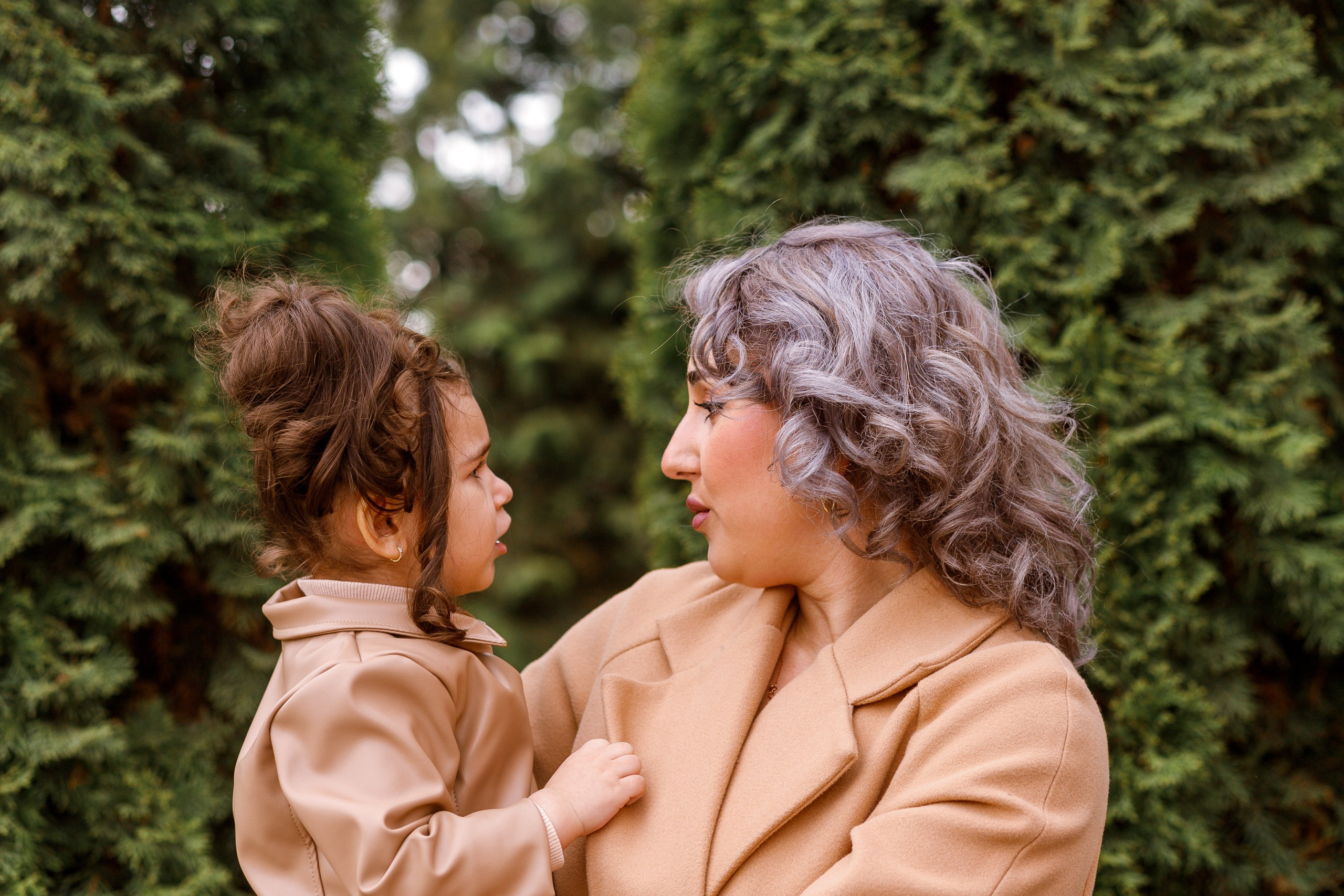 фотосессия мама дочь прогулка