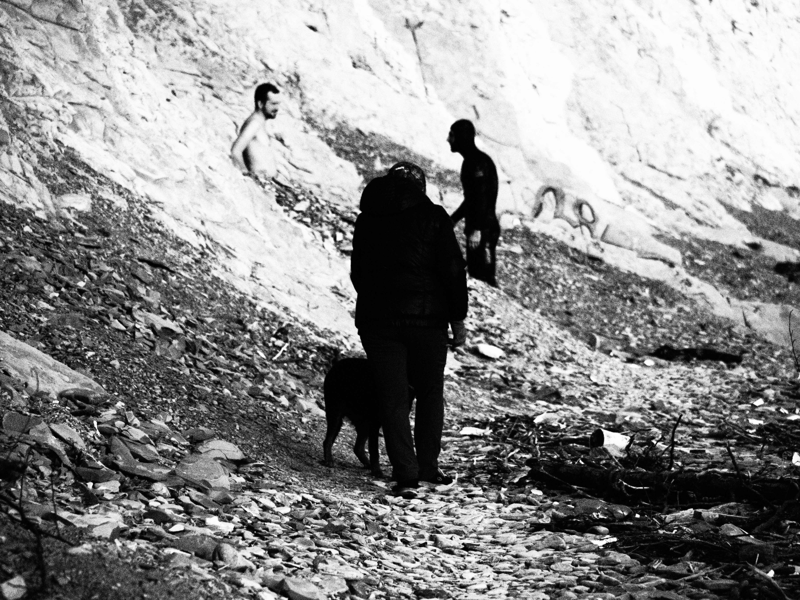 Зимние воспоминания о Мысхако ч/б. Репортажный фотограф в Берлине Александра Герман