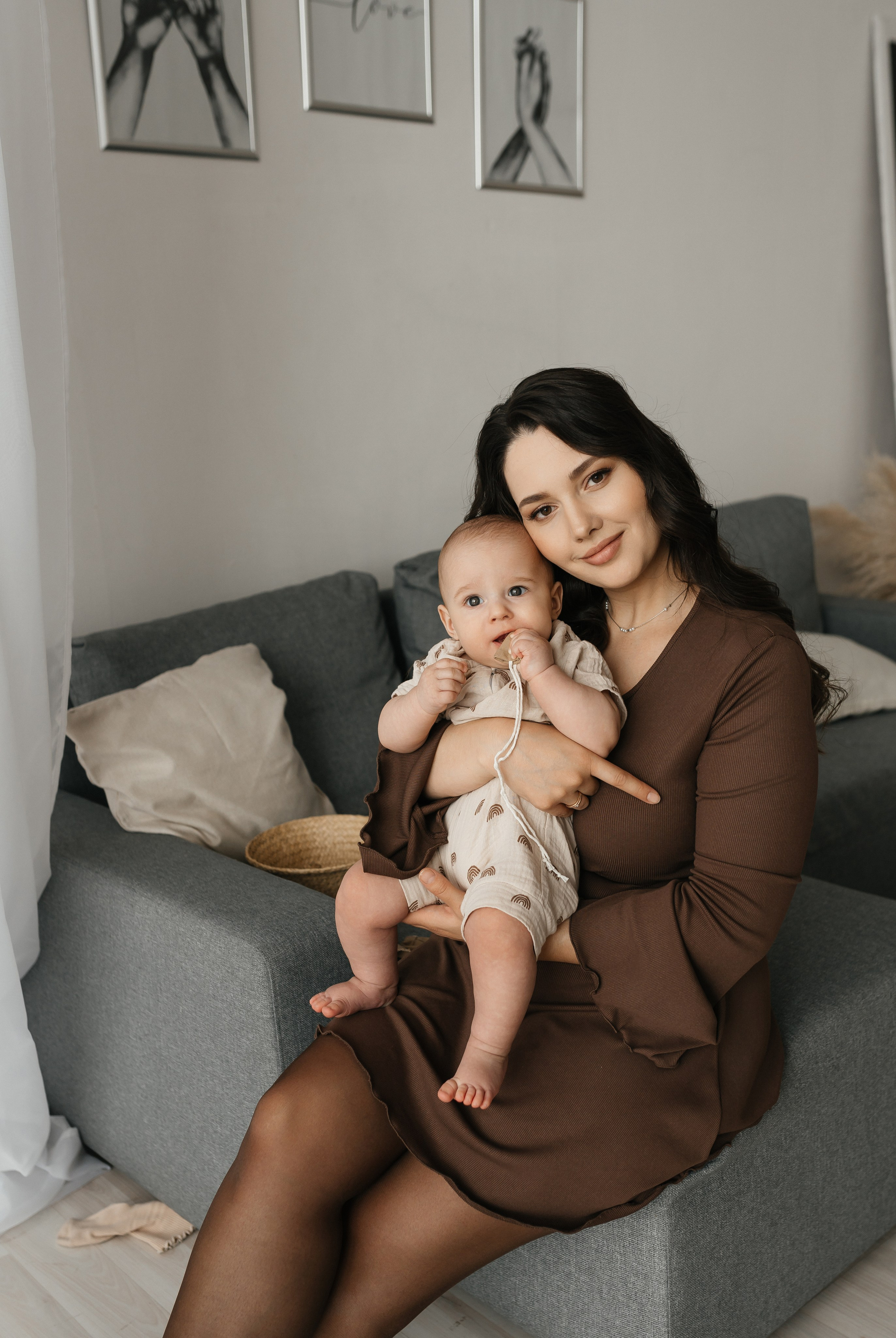 Савелию 6 месяцев. Фотограф Ким Наталья в Красноярске