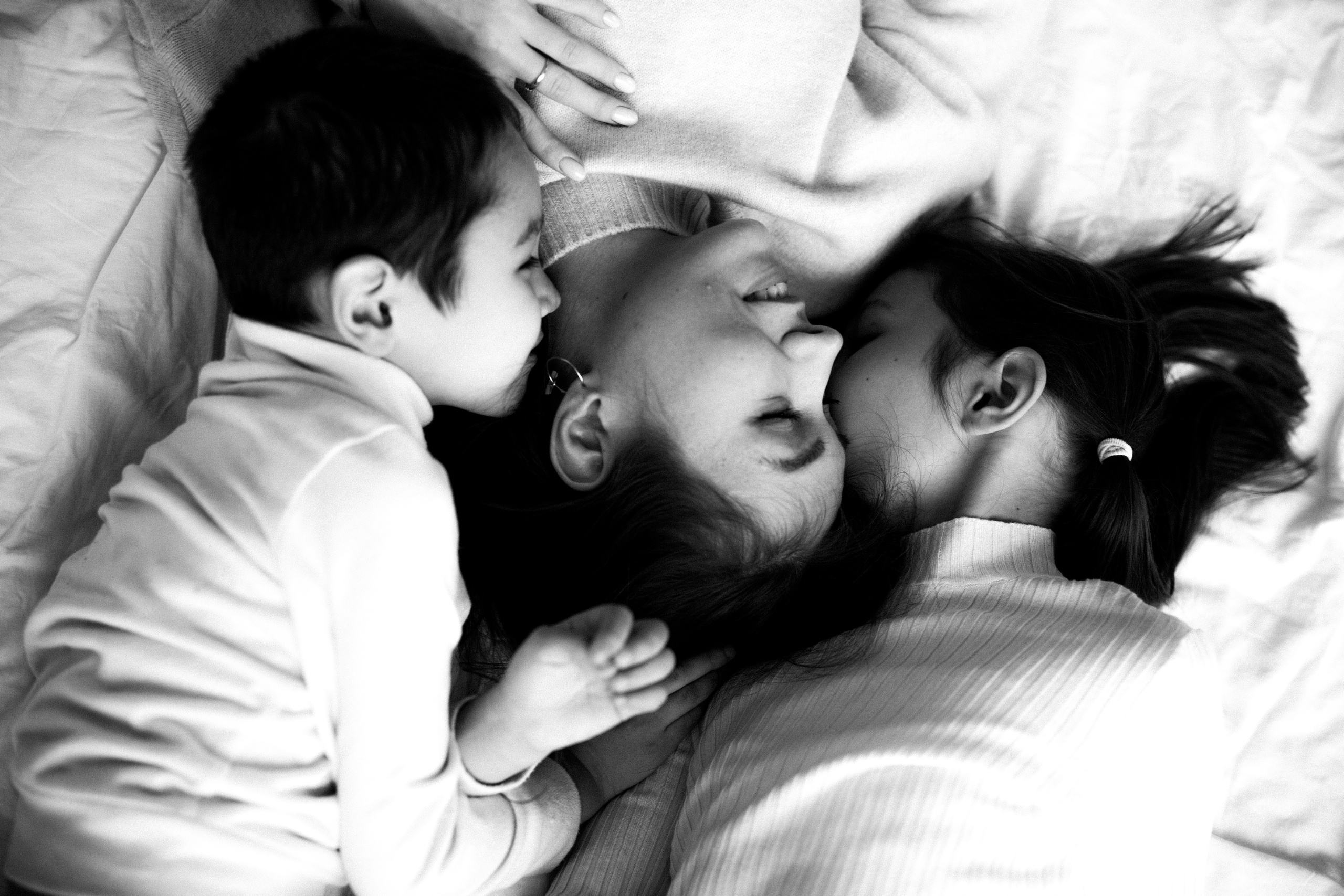 Мама. Настя, Айлина и Амиль. Семейный фотограф в Казани Рузалина Гафурова