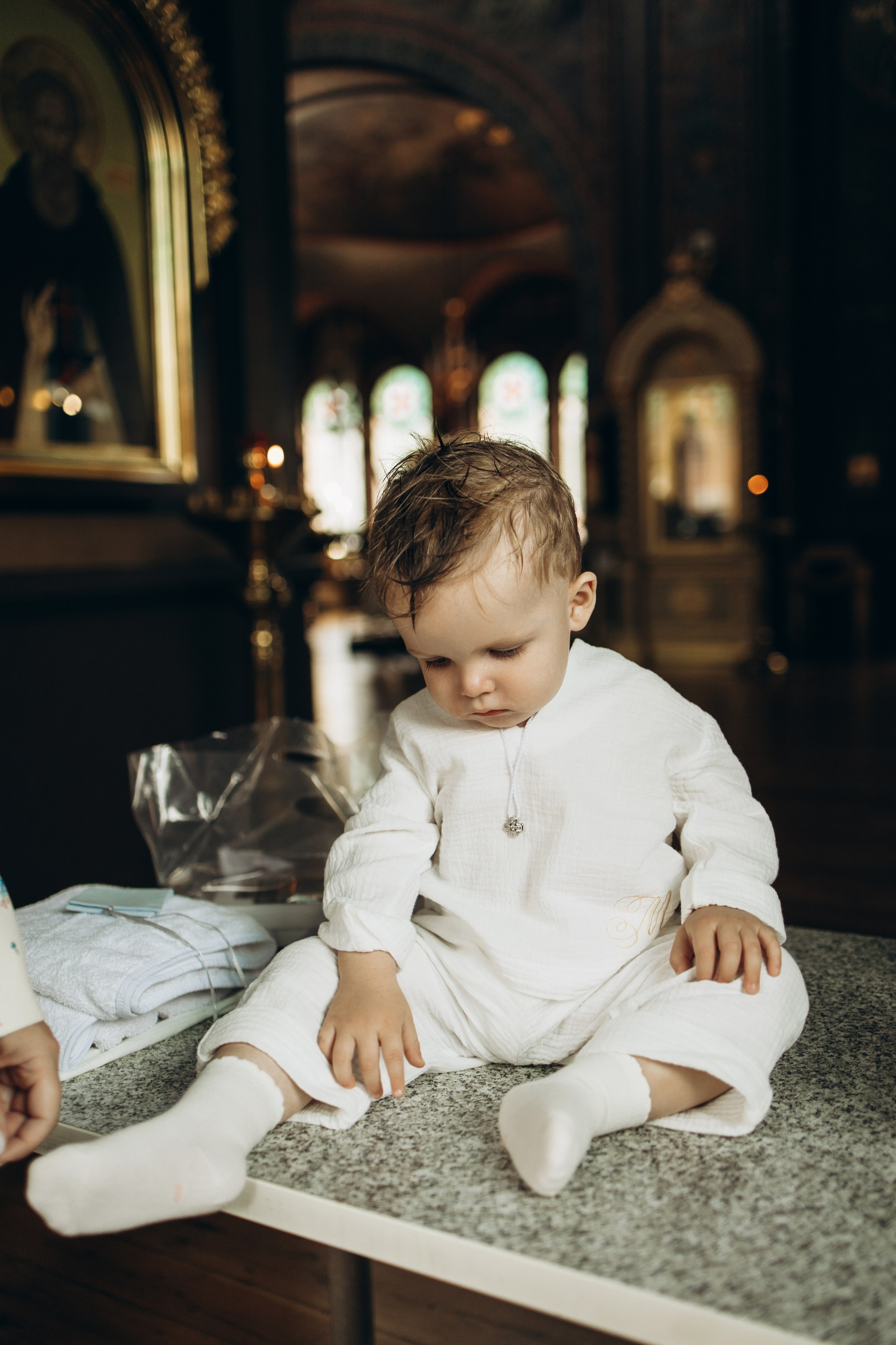 Таинство крещения Матвея. Самый теплый фотограф в Краснодаре Рябоконь Ксения