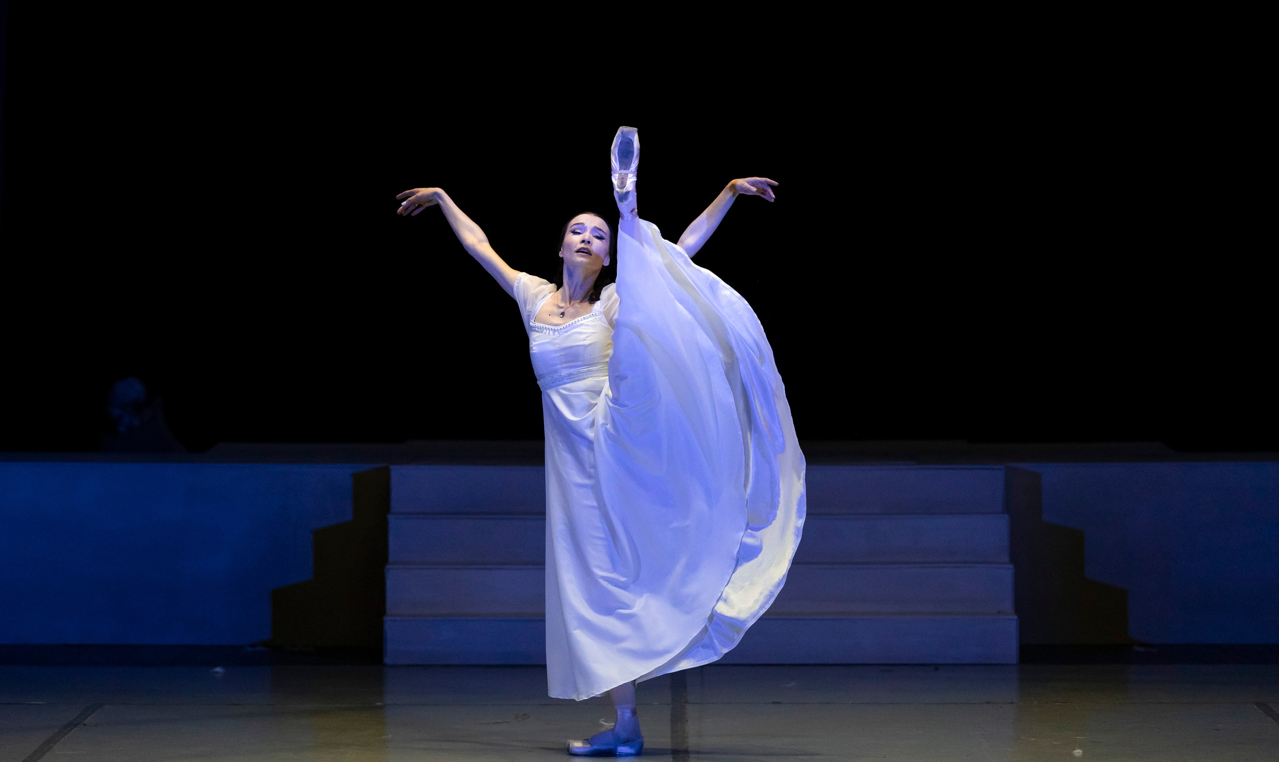 Сценическая репетиция «Пушкин. Сны после жизни» — балет Касатконой и Василёва. Балетный фотограф Москва Майоров Николай