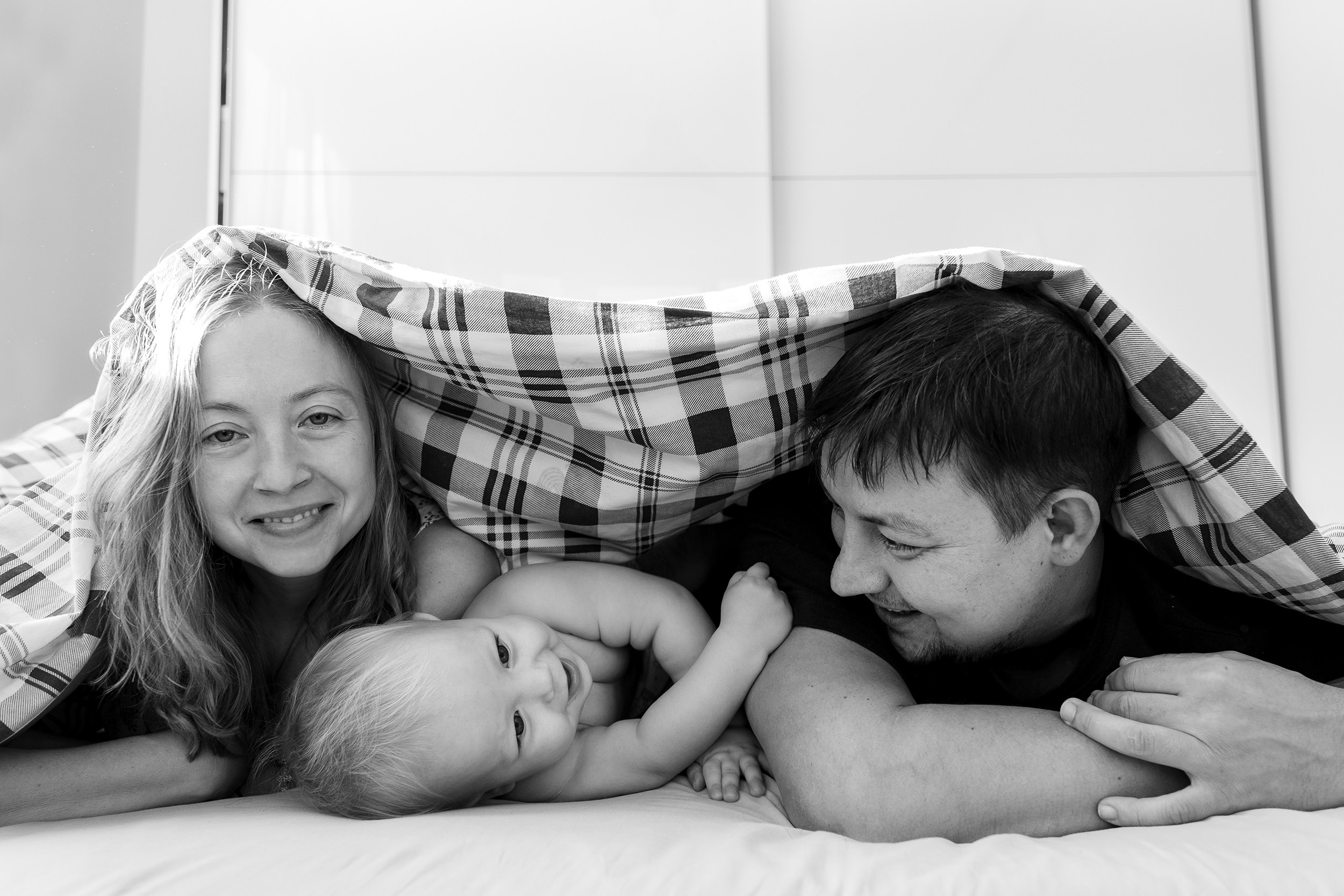 Семья Оли и Владимира (съемка в квартире). Екатерина Мишина творческий фотограф в Самаре