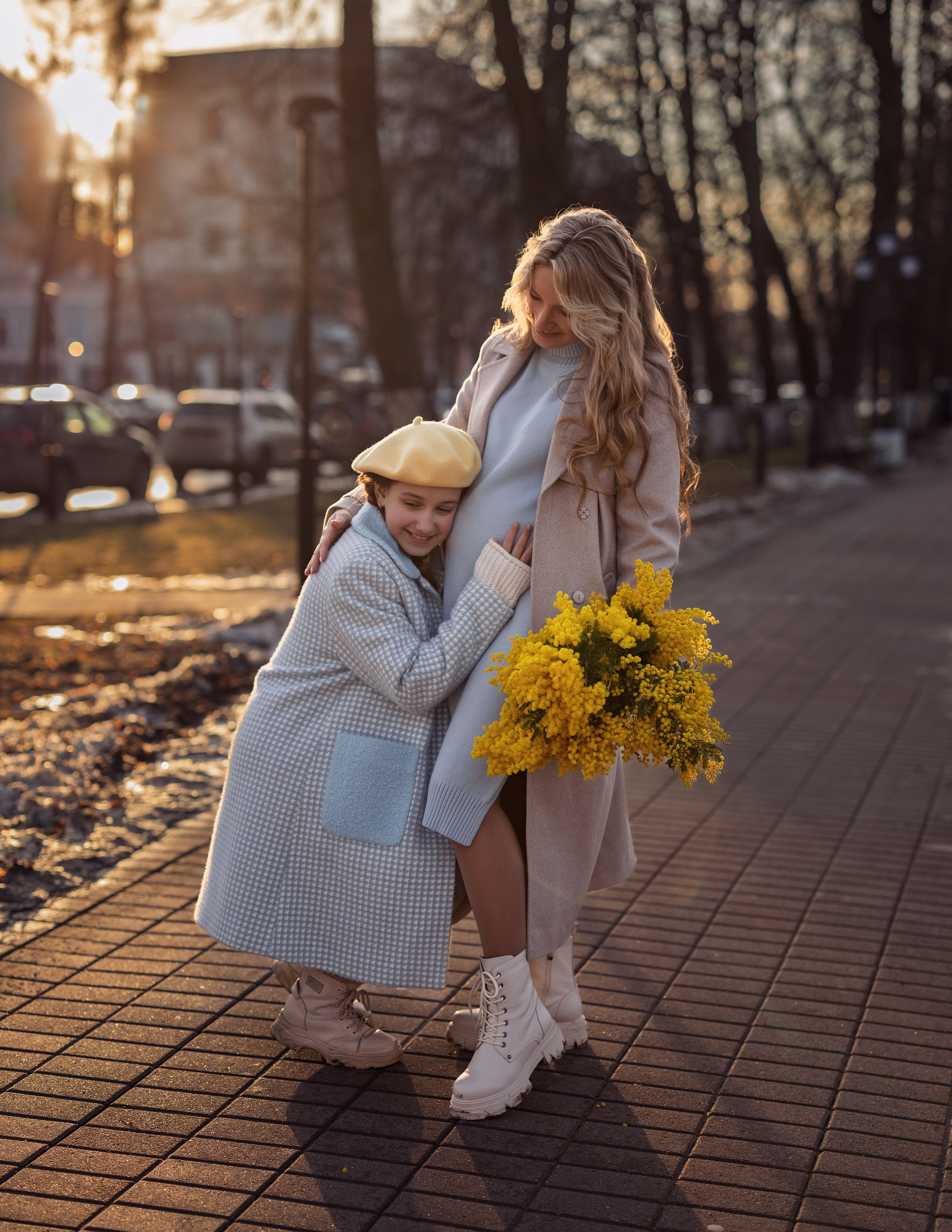 Мама и дочка. Людмила Седлярова — Профессиональный женский фотограф в Москве