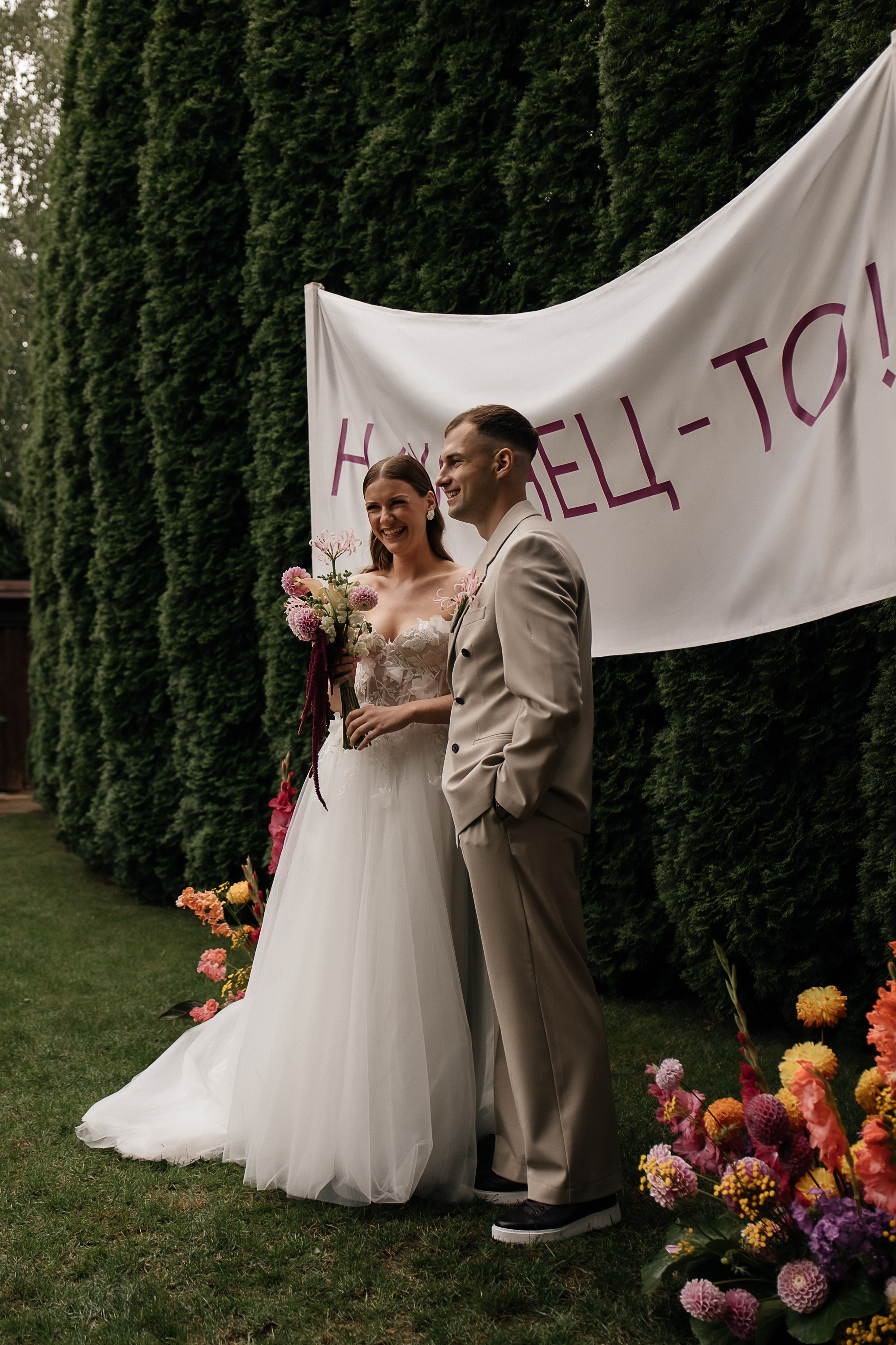 Свадебная церемония под открытым небом. Свадебный и семейный фотограф Виолетта Сидельникова. Краснодар, Россия, Беларусь, Европа