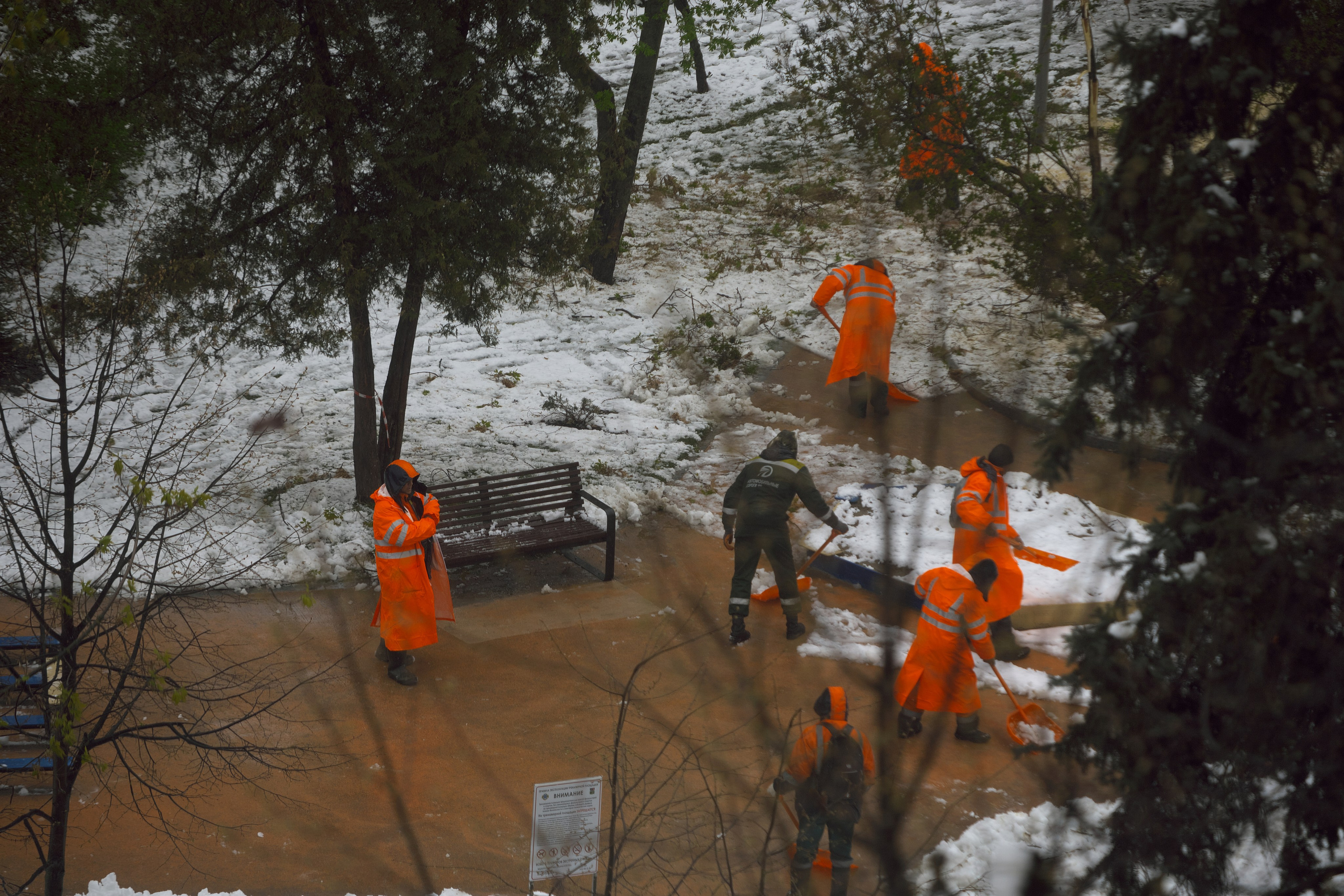 Апрельский снег ❄️. Миша Печёнкин | фотография