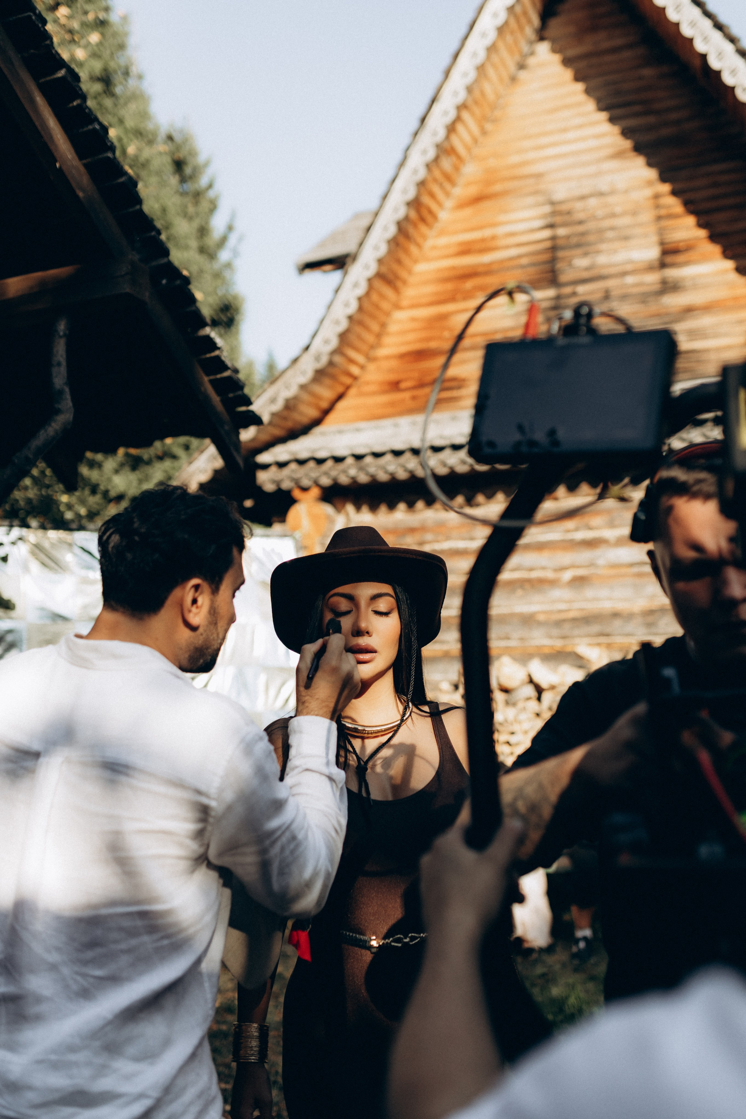 Jannet — балалайка (бэкстейдж к клипу). Фотограф НОГИНСК, Москва, Анастасия Белая