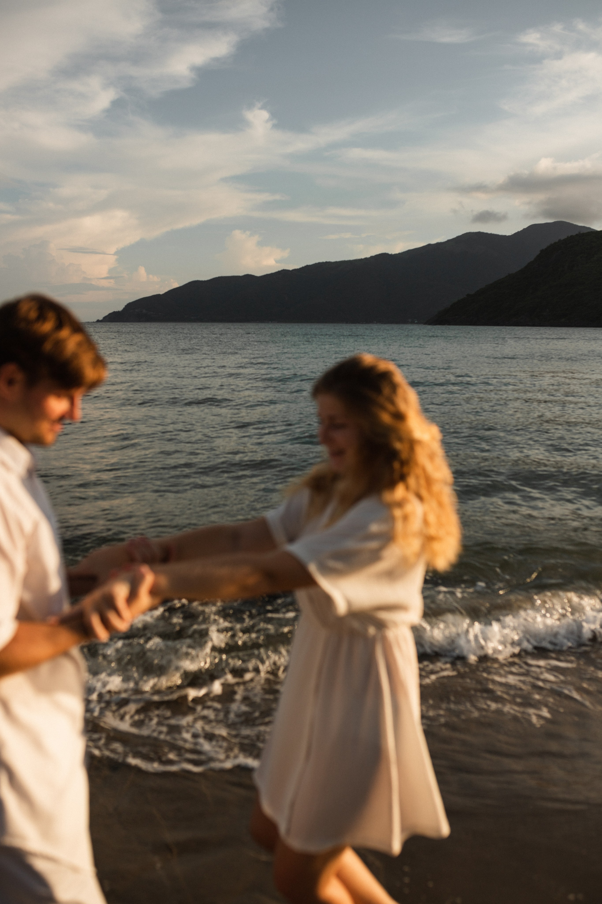 Свидание Натали и Андрея на закате.Вьетнам. Главная