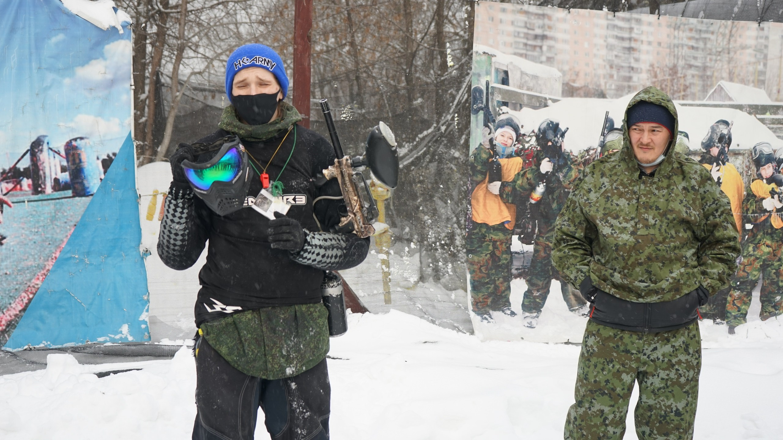 Пейнтбол + шашлыки | 21.02.2021. Галерея Фантим