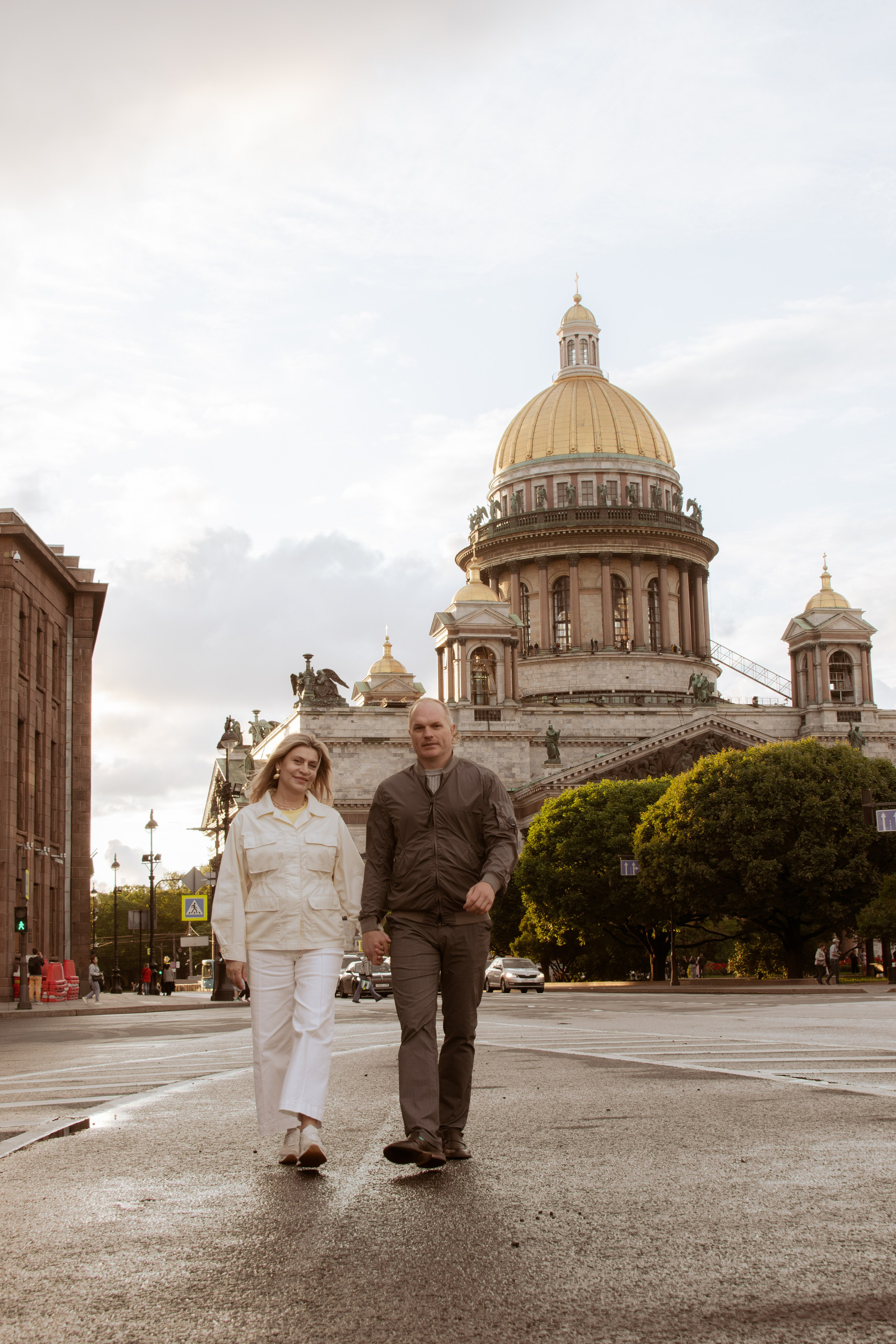 Фотопрогулка гостей из Минска. Фотограф в Санкт-Петербурге Ксения Яковчук