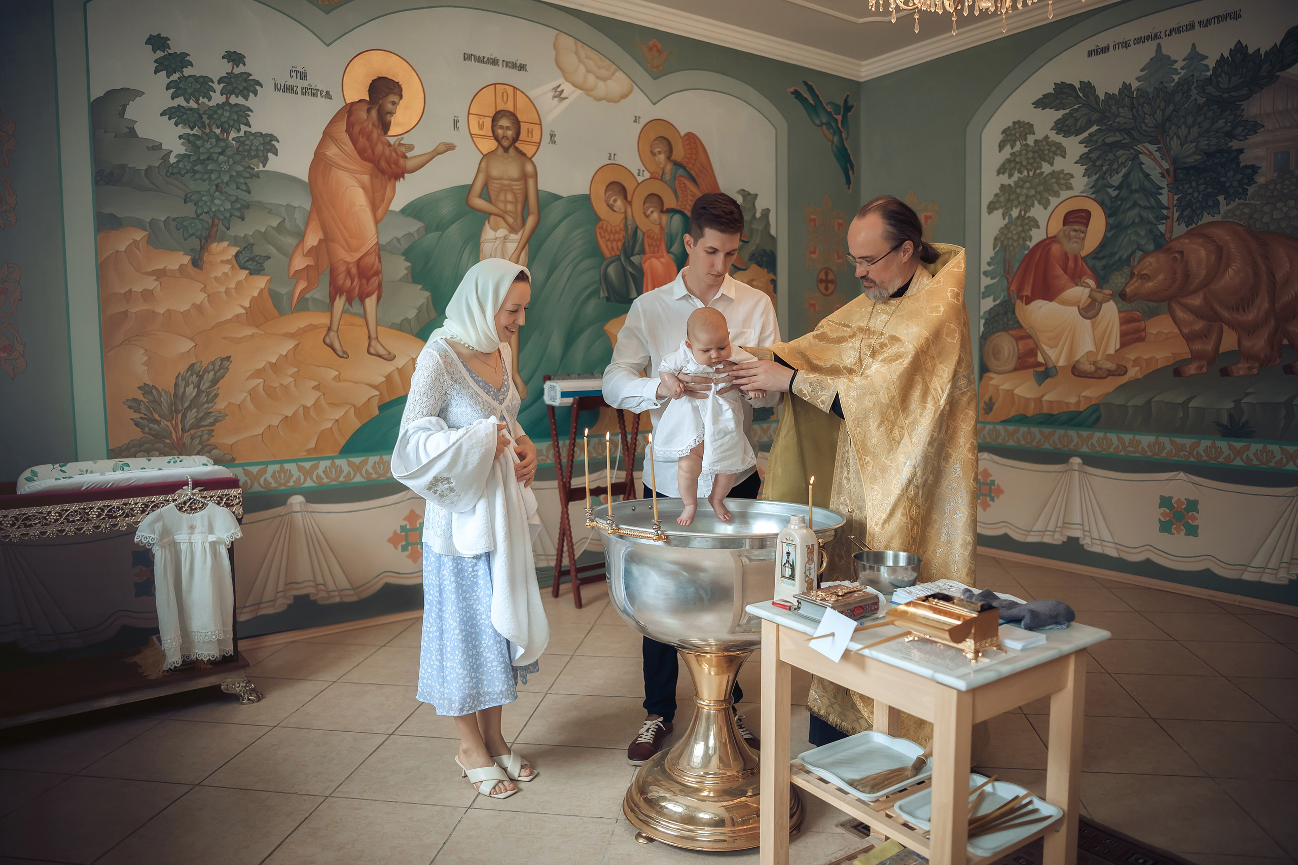 Фотосессия крещений - Портфолио Елены Арди. Фотограф на крещение и венчание в Самаре и Тольятти Елена Арди